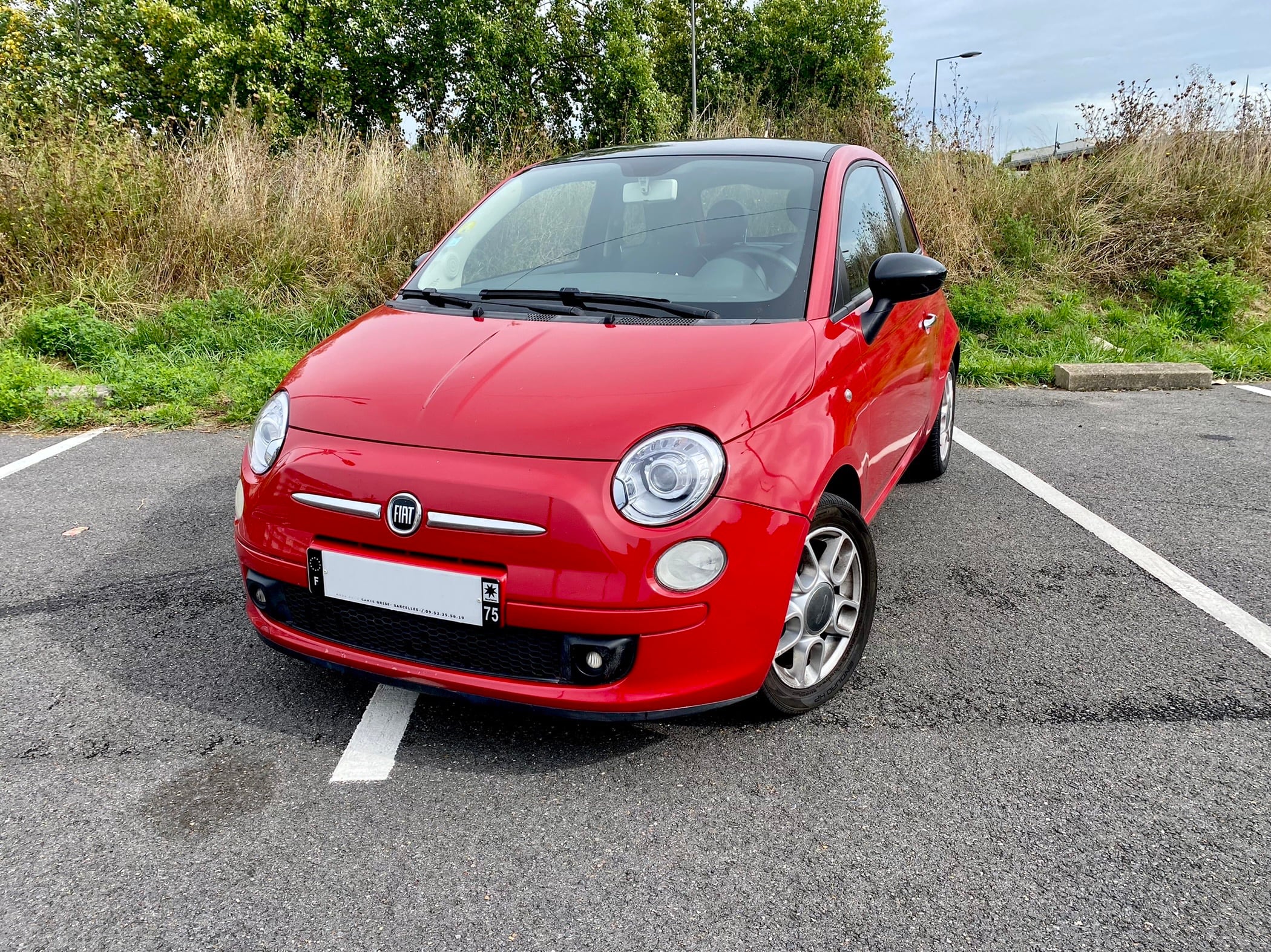Fiat 500 POP semi-cuir, 2012, Diesel