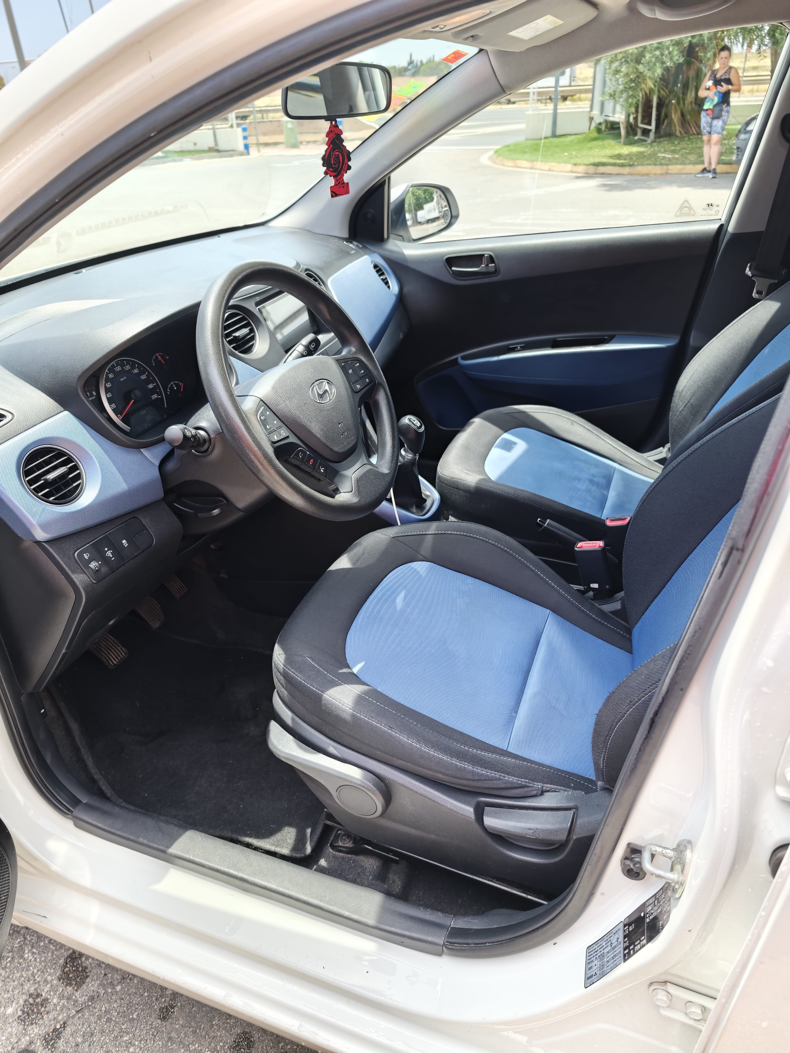 Hyundai i10 met Apple CarPlay