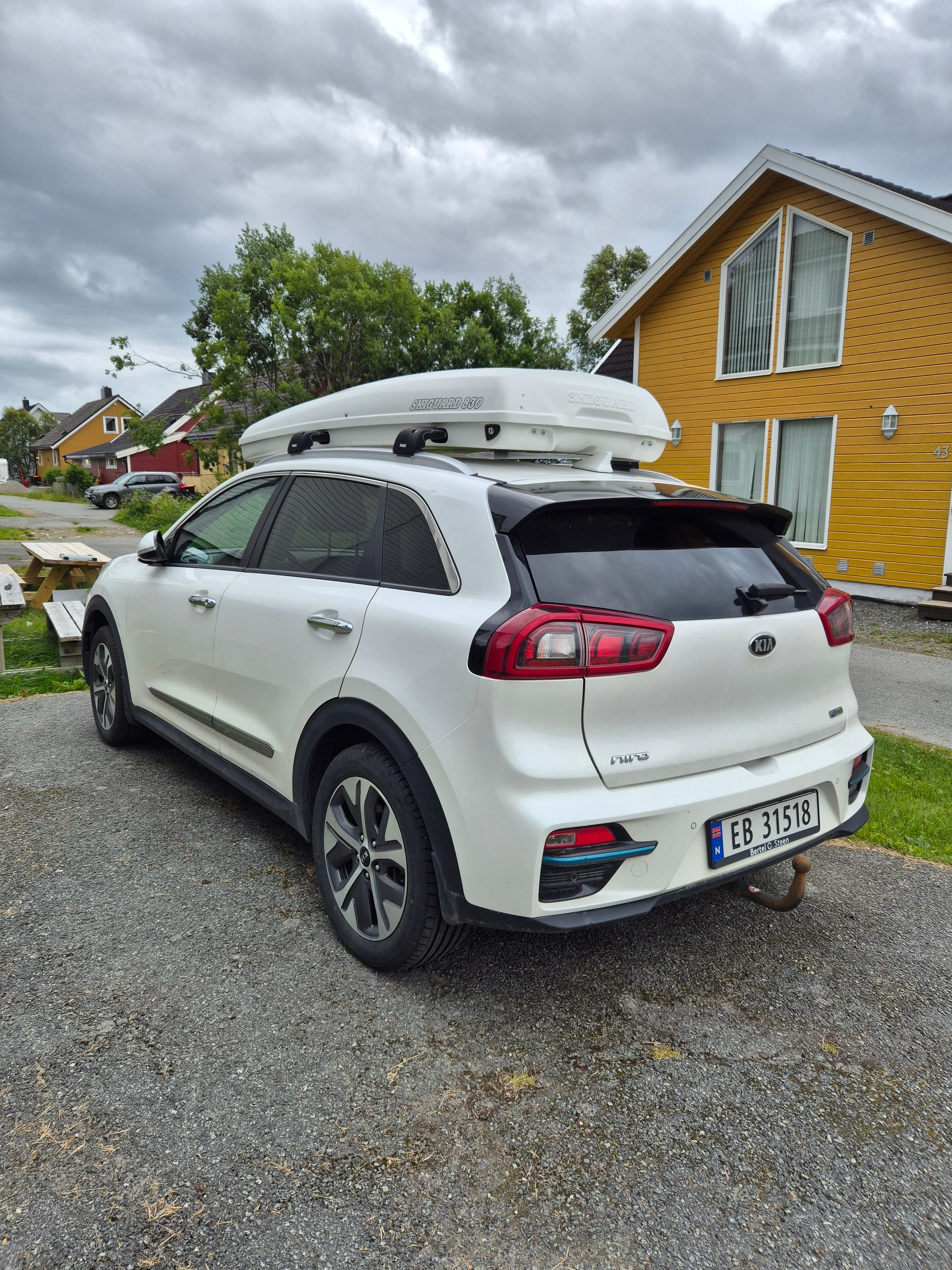 Kia e-Niro med Ryggekamera