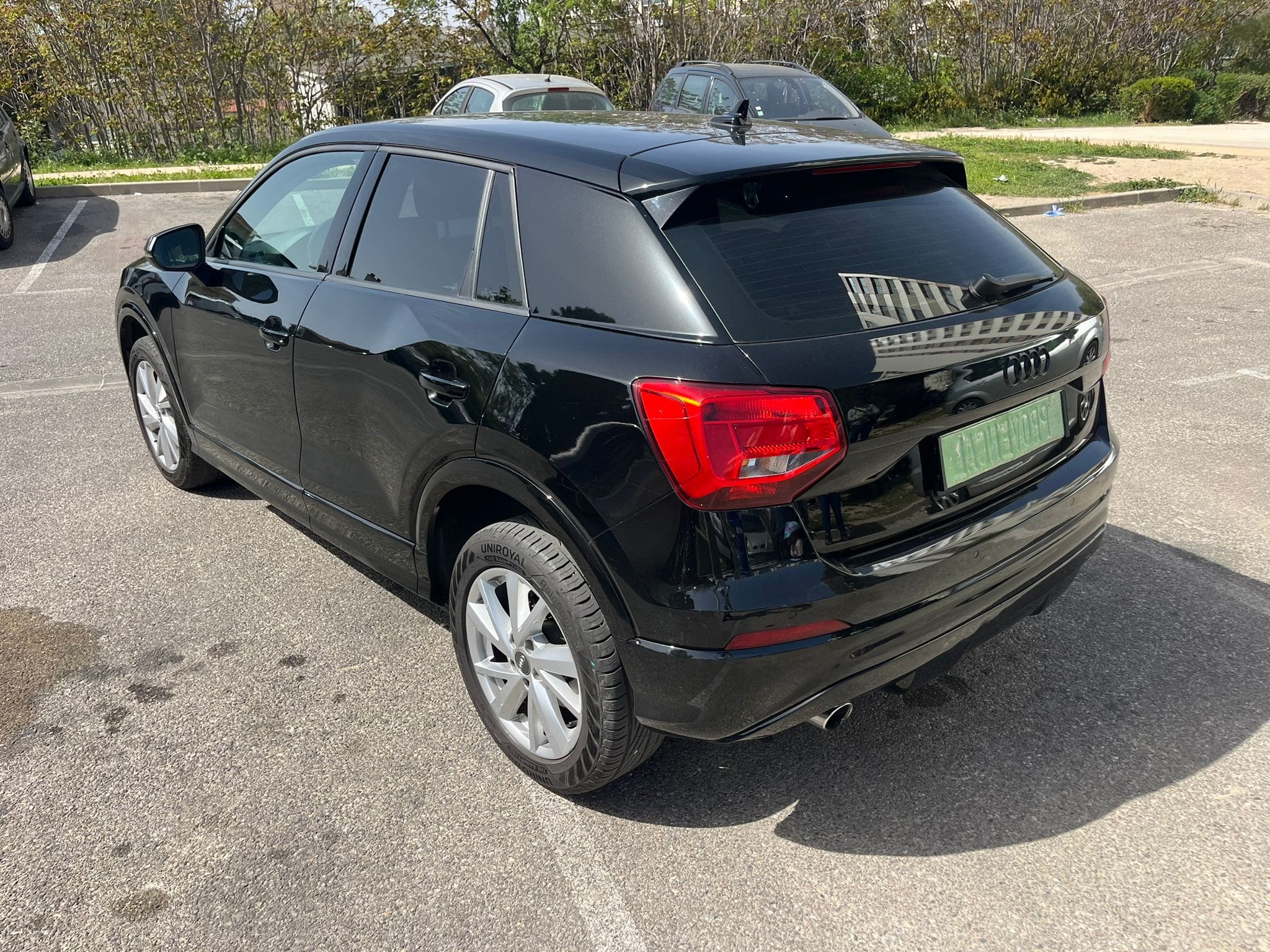 Audi Q2 met GPS