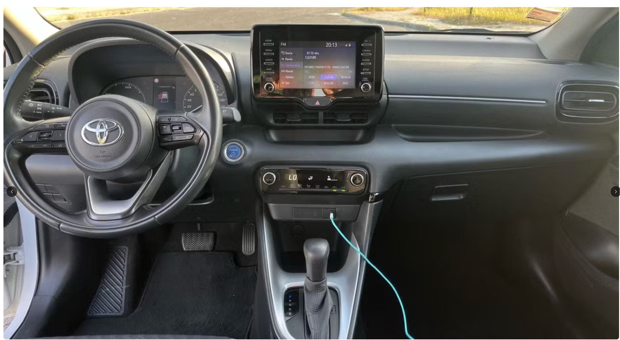 Toyota Yaris Hybride avec Régulateur de vitesse