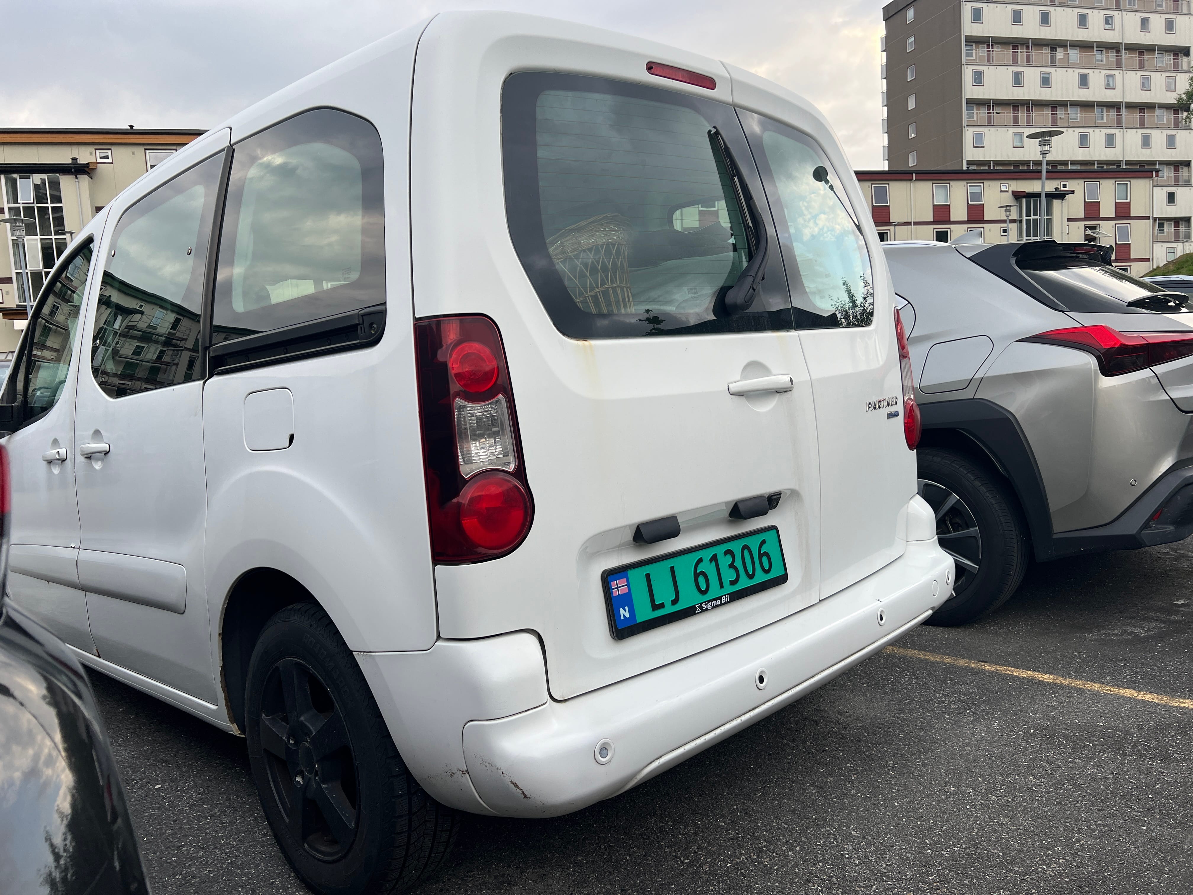 Peugeot Partner med Apple CarPlay