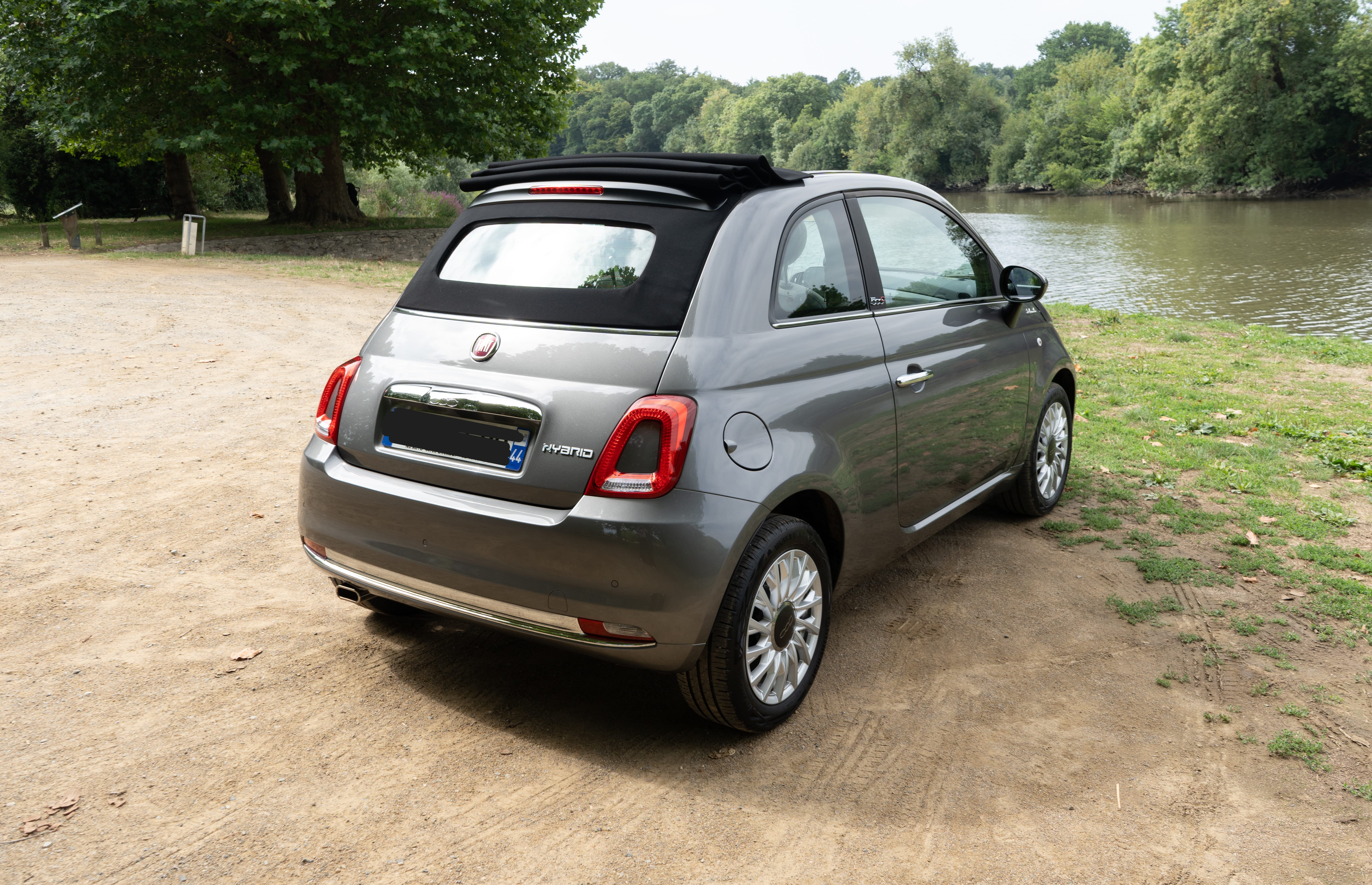 Fiat 500 C avec Apple CarPlay