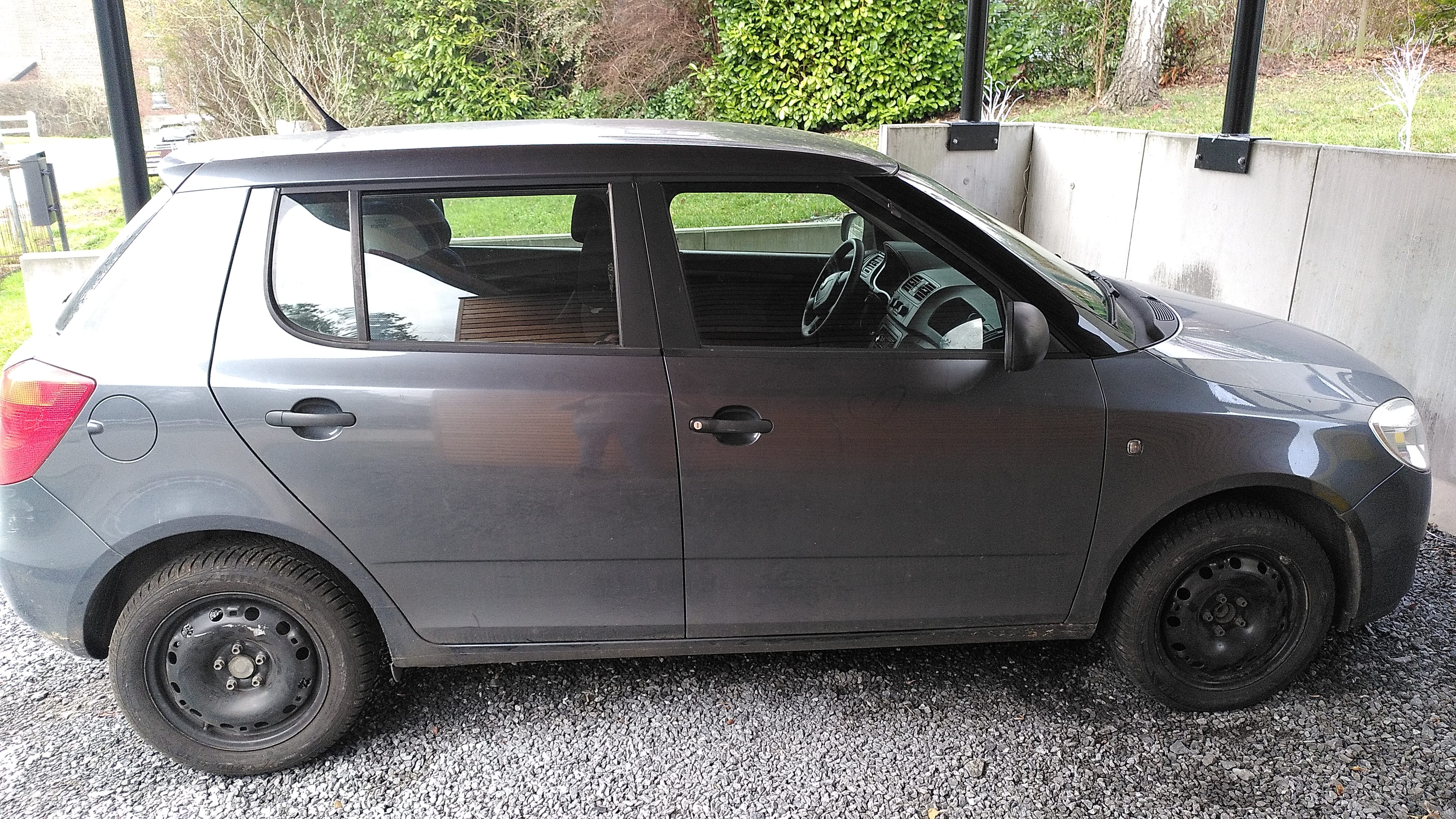 Skoda Fabia met Audio- / iPod-ingang