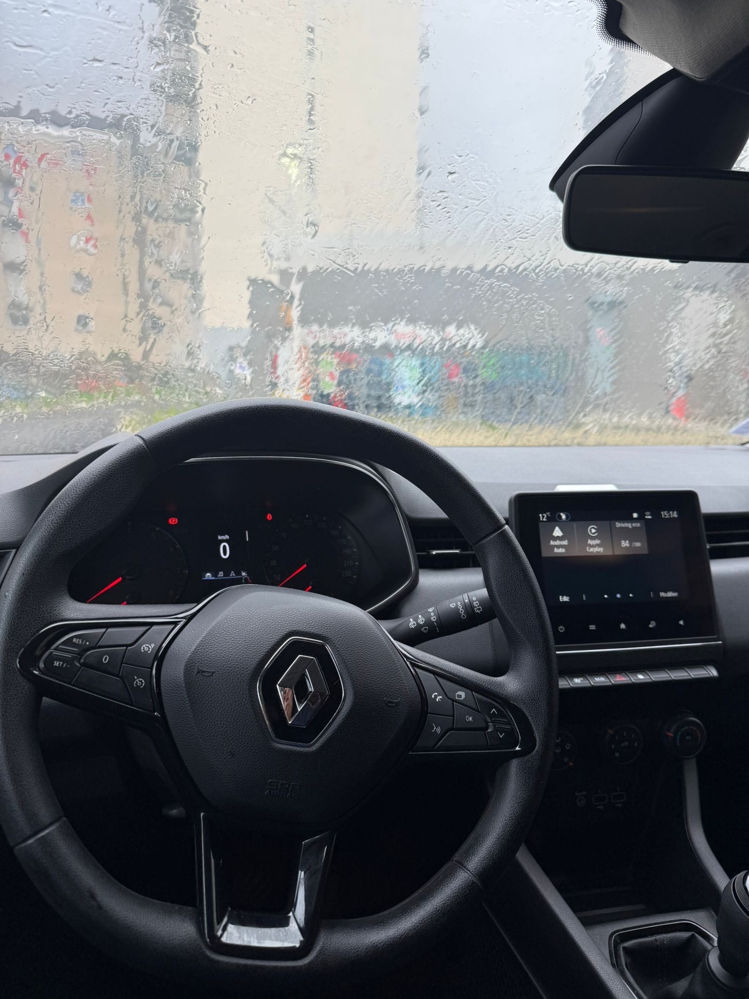 Renault Clio avec Pneus neige