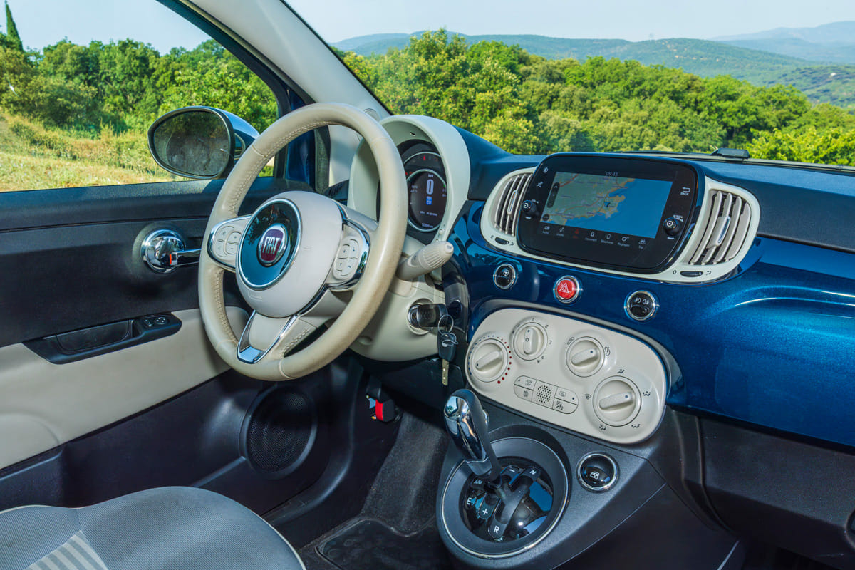 Fiat 500 C avec Port USB