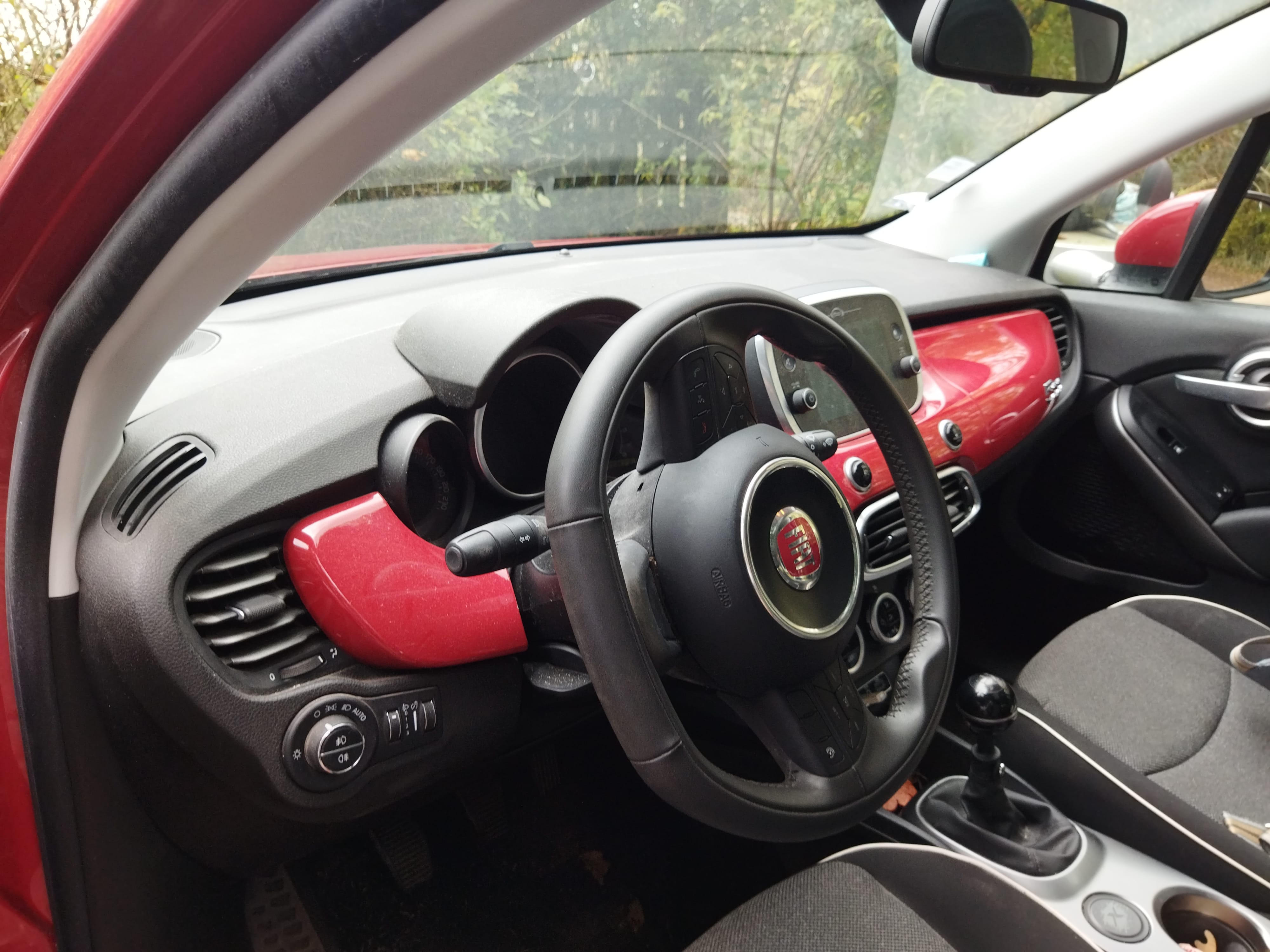 Fiat 500 X avec GPS