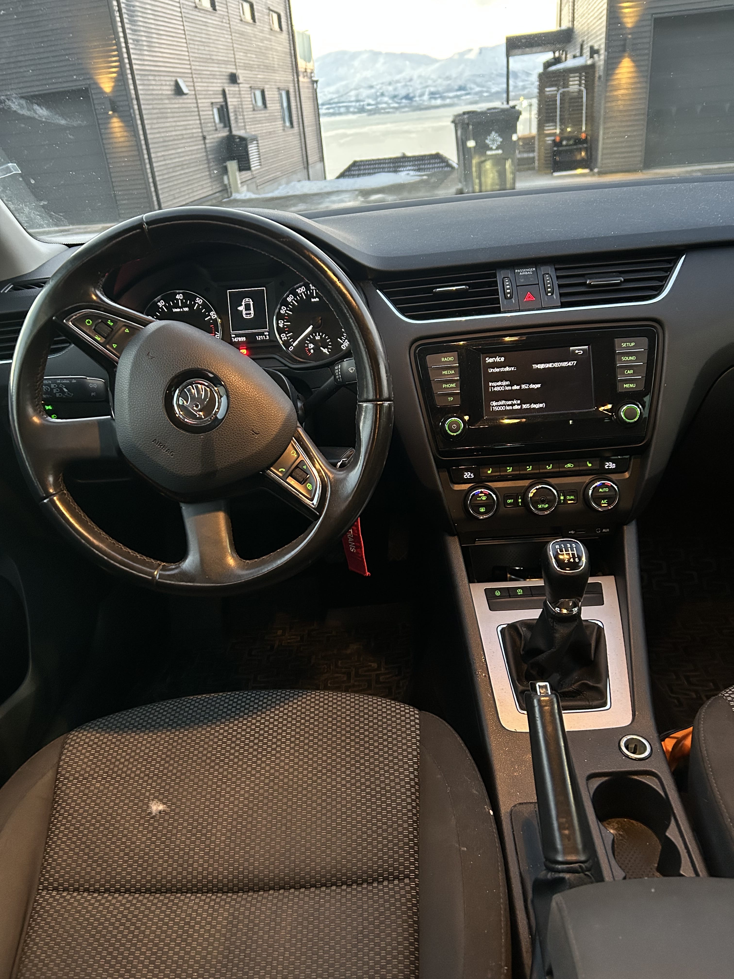 Skoda Octavia with Bluetooth audio