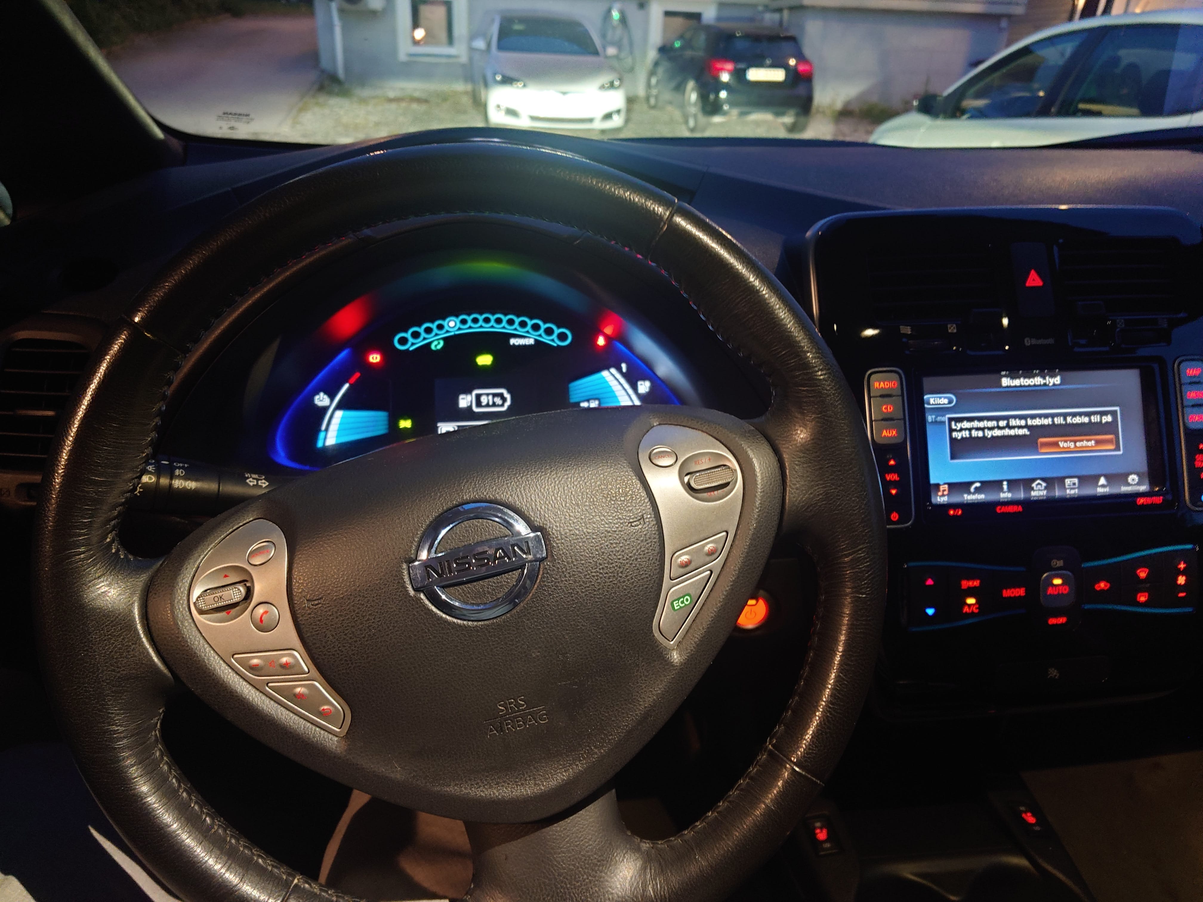 Nissan Leaf med Aircondition