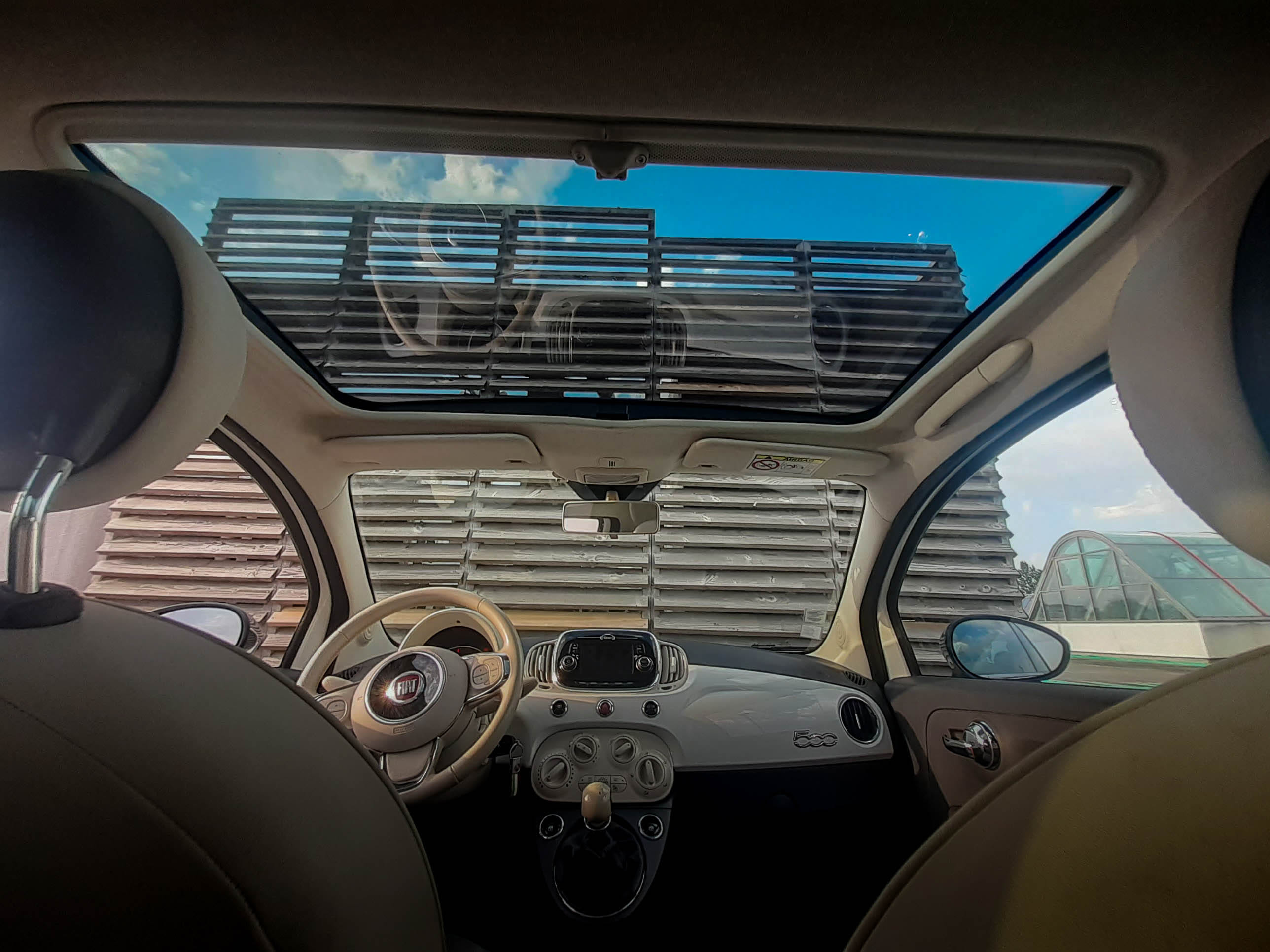 Fiat 500 avec Entrée audio / iPod