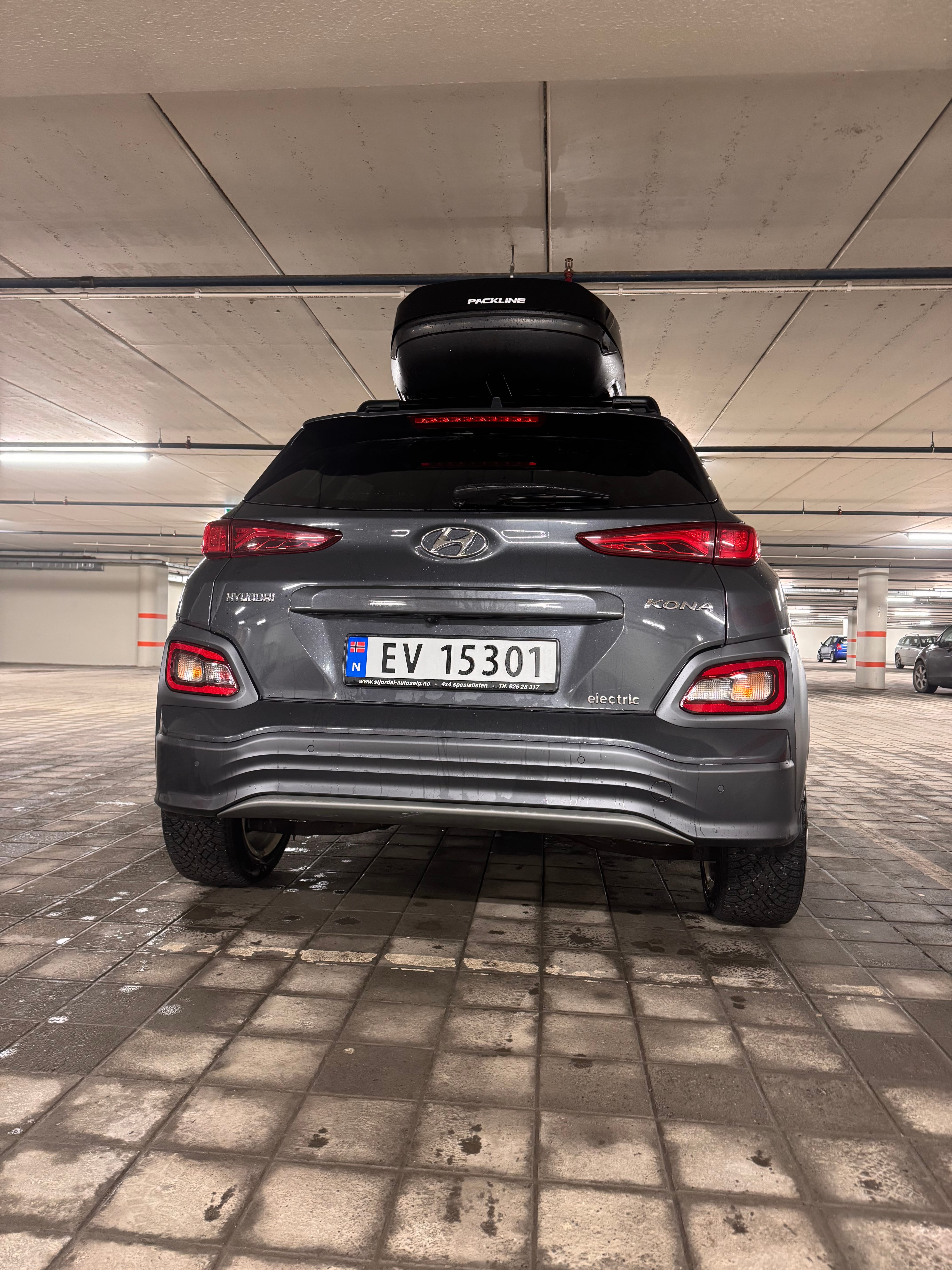 Hyundai Kona Electric med GPS