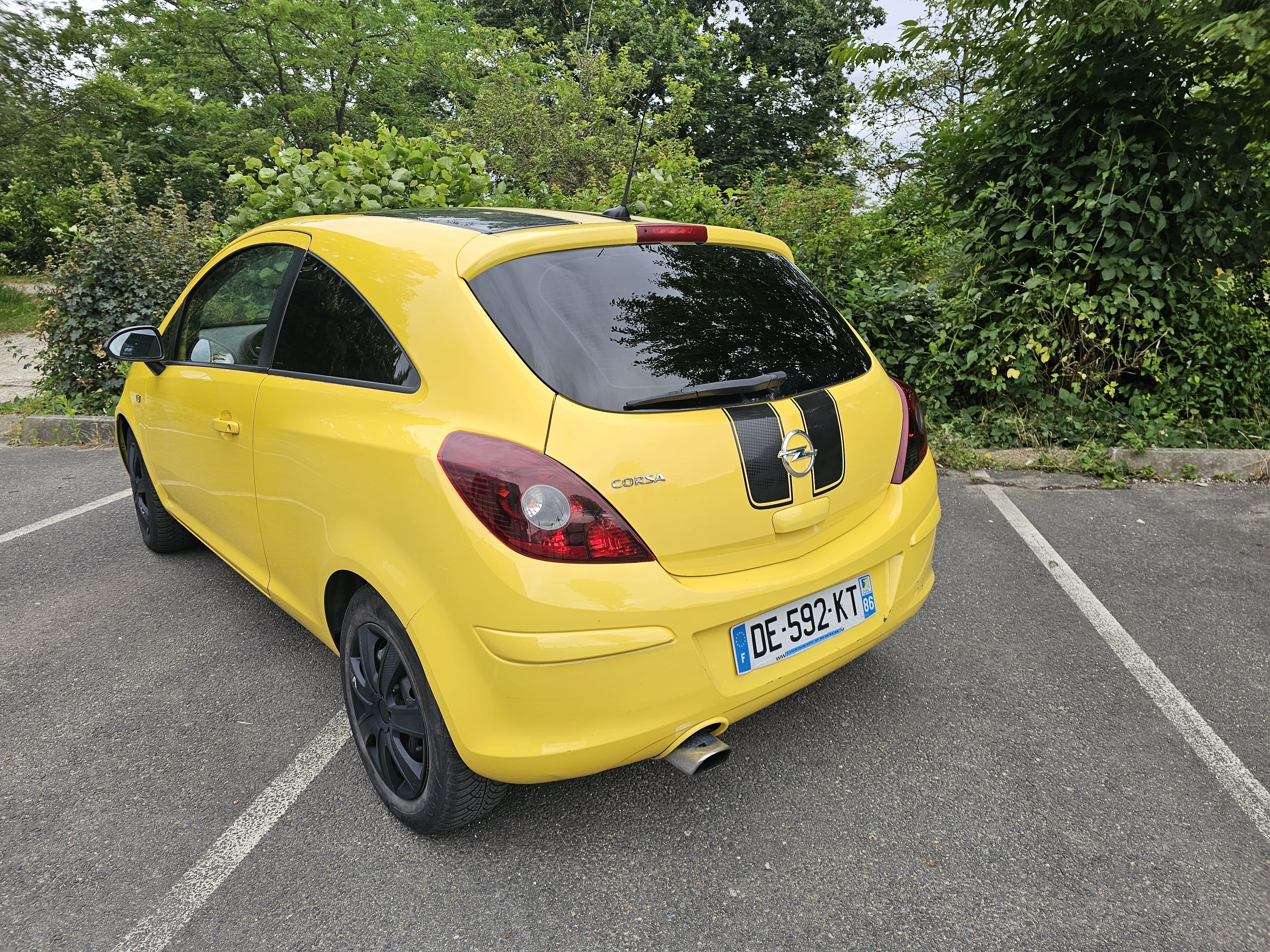 Opel Corsa avec GPS