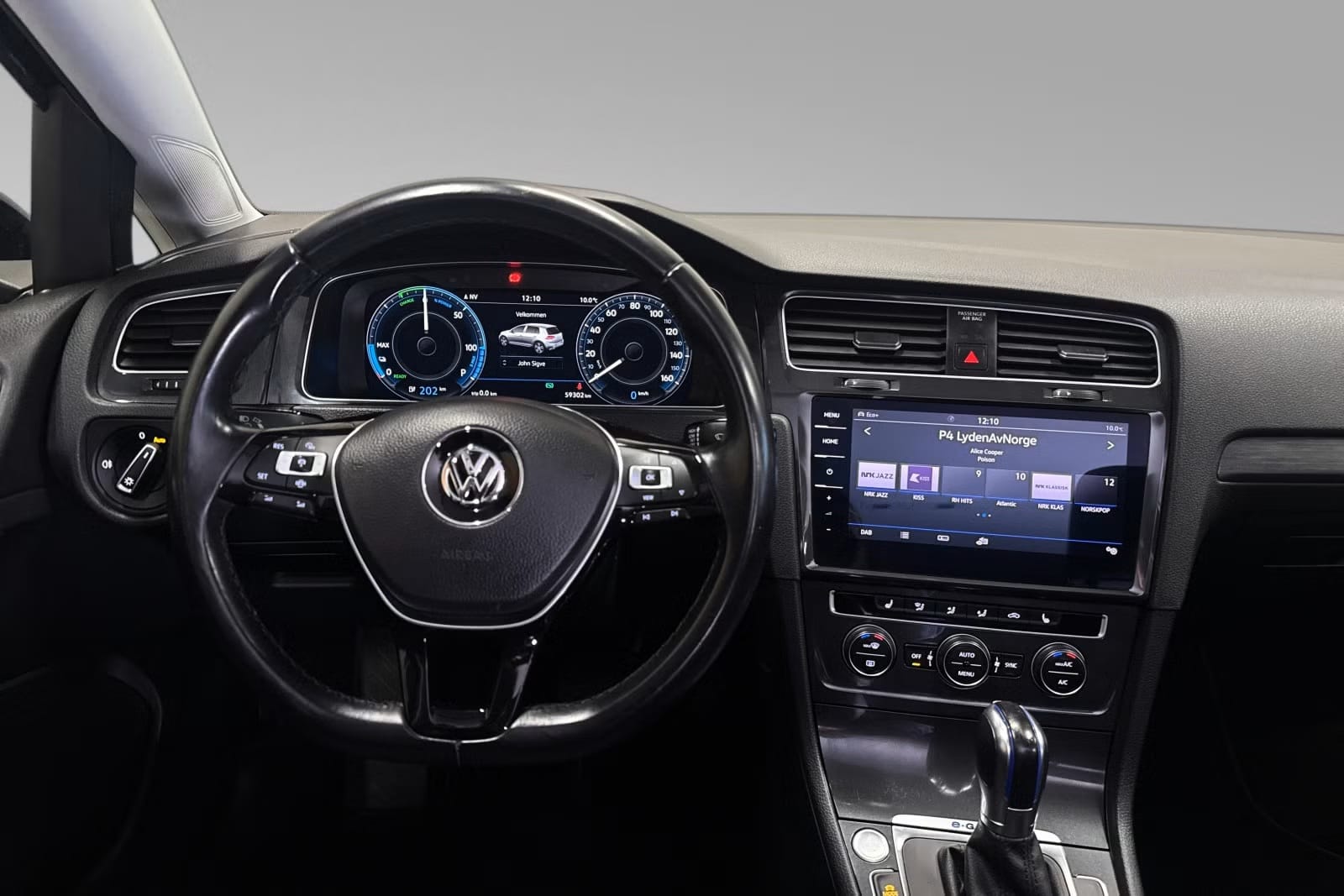 Volkswagen e-Golf med Bluetooth audio