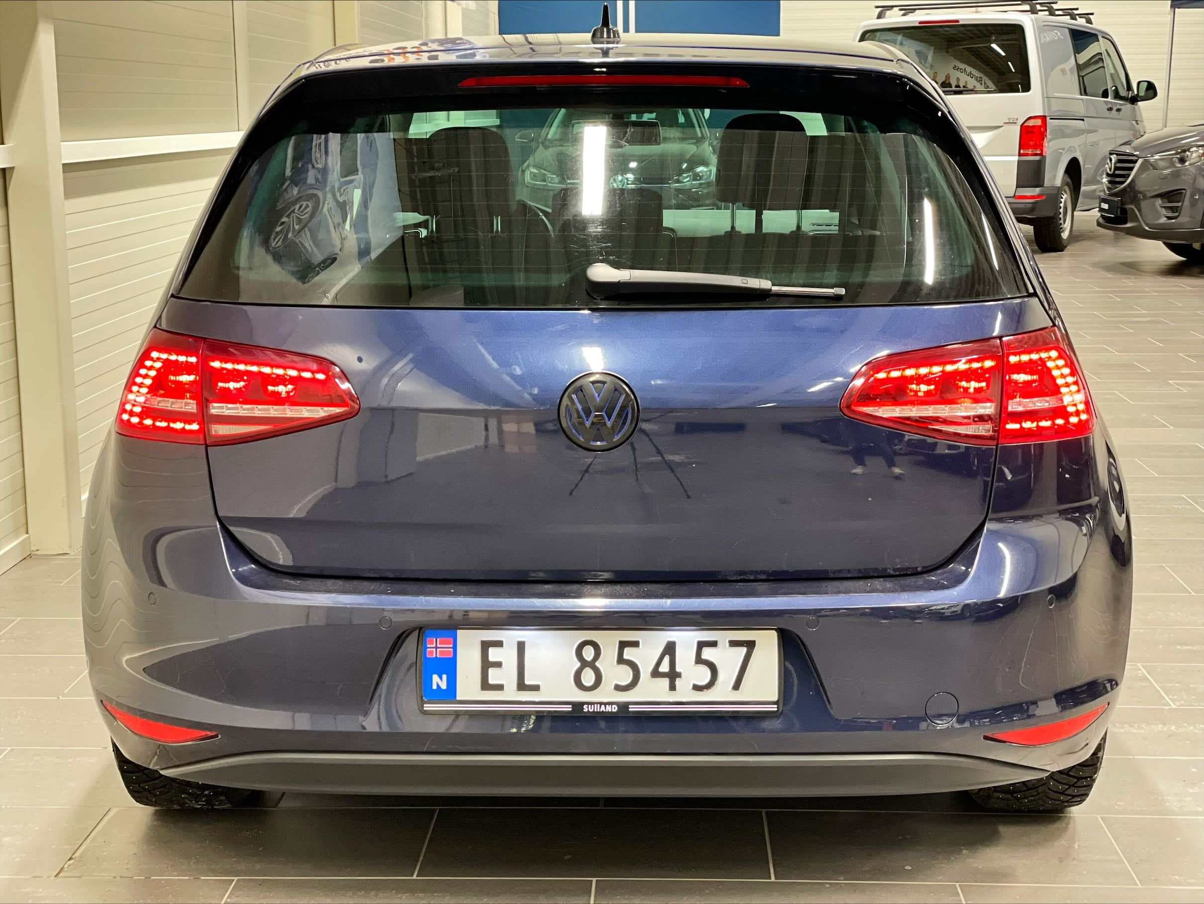 Volkswagen e-Golf med GPS