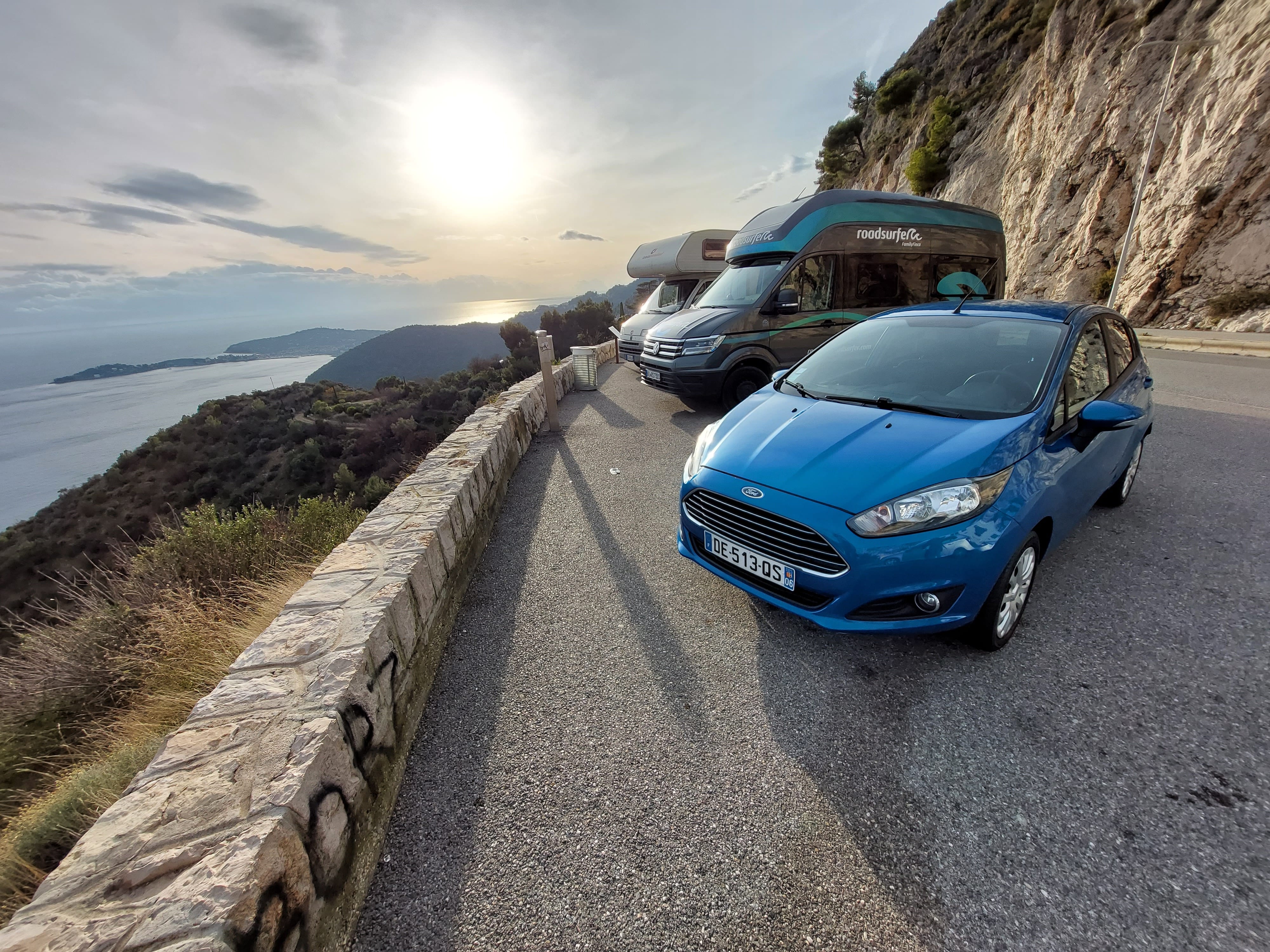 Ford Fiesta avec Chaines