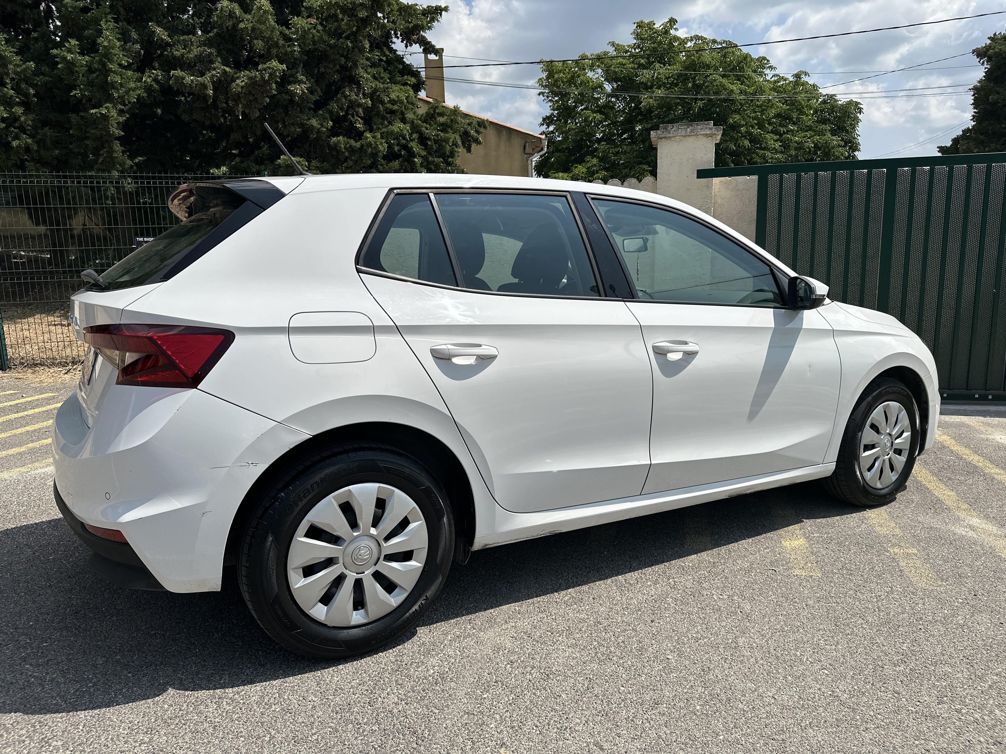 Skoda Fabia avec GPS