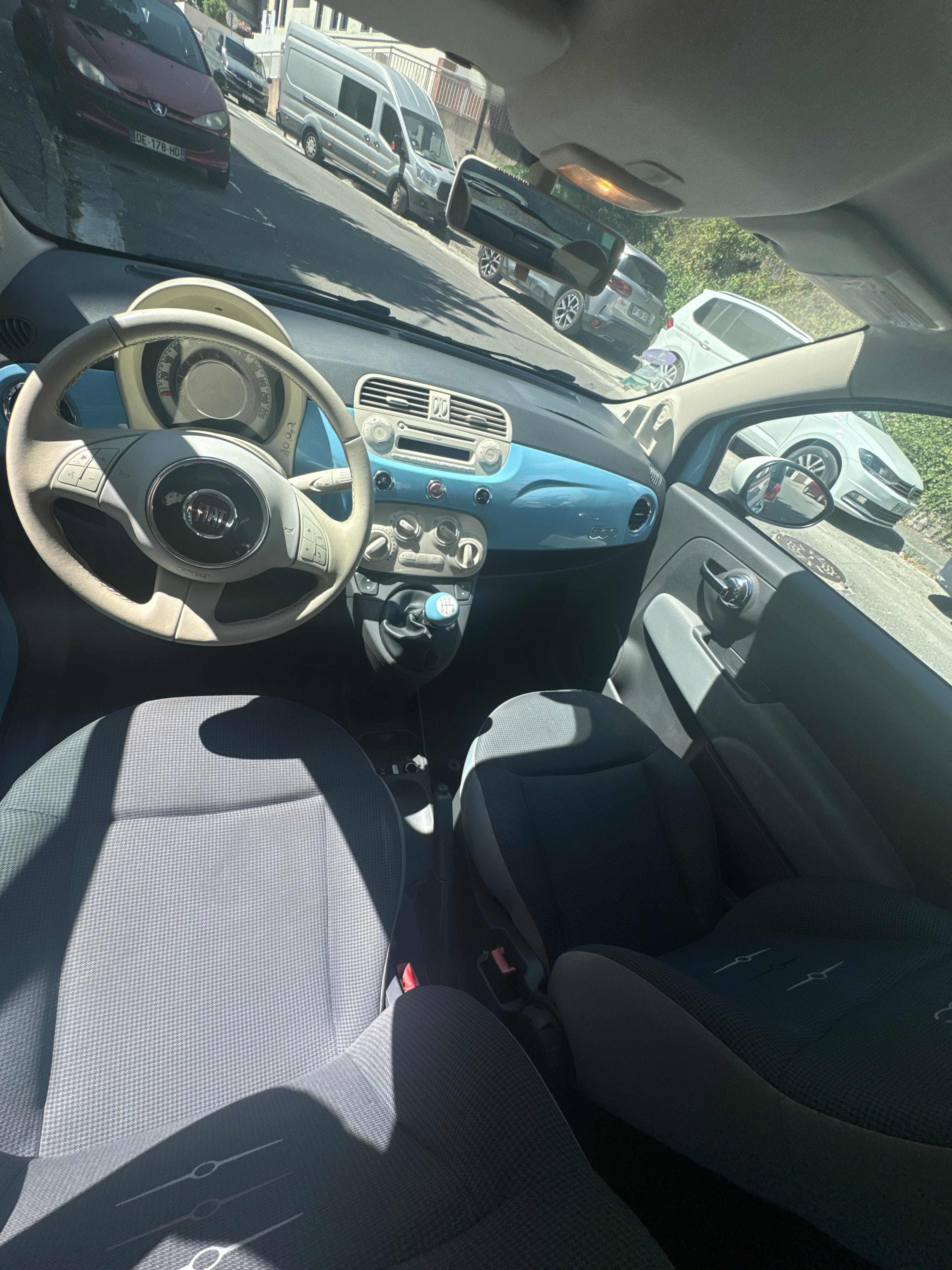 Fiat 500 met Audio- / iPod-ingang