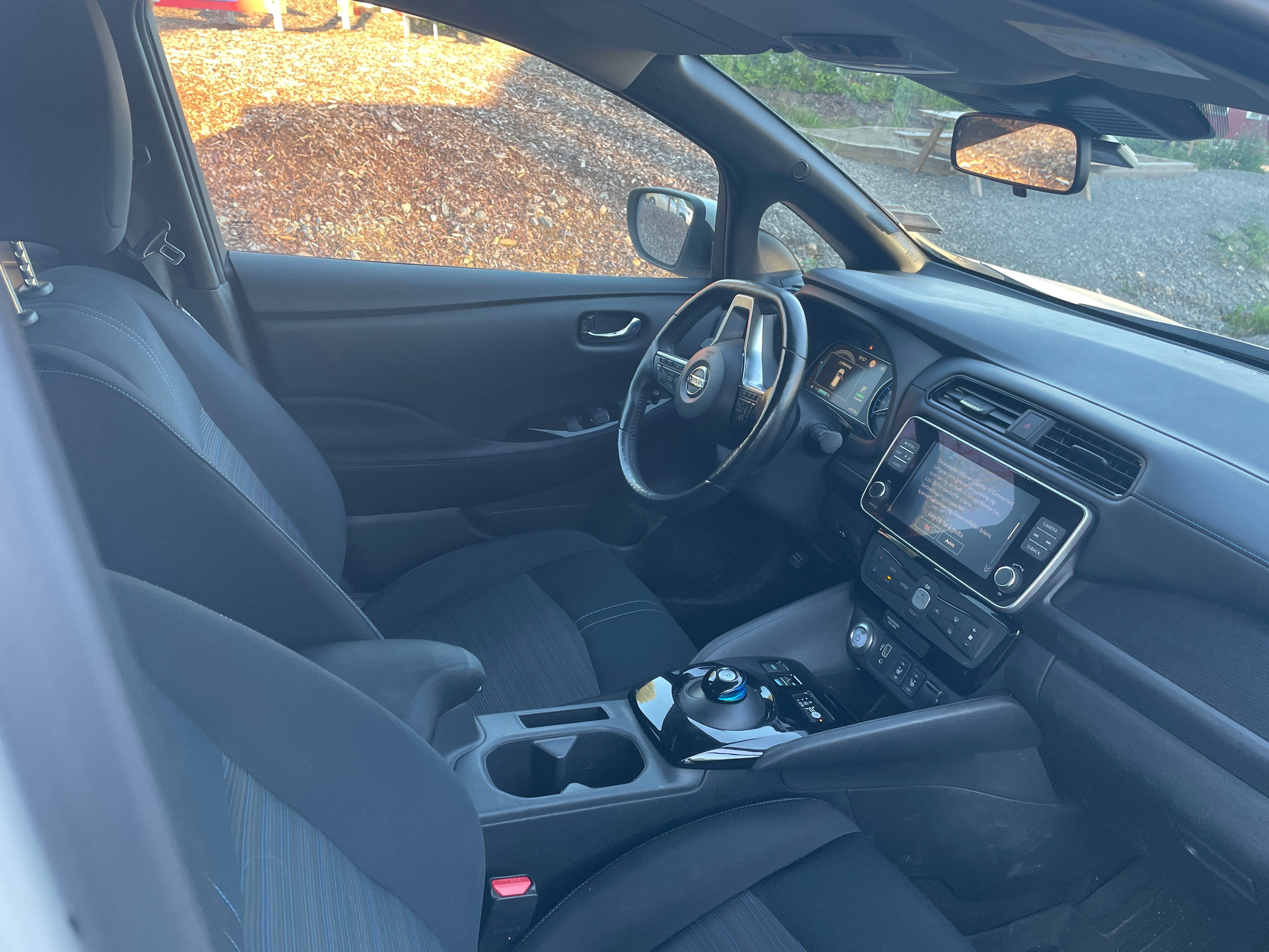 Nissan Leaf med GPS
