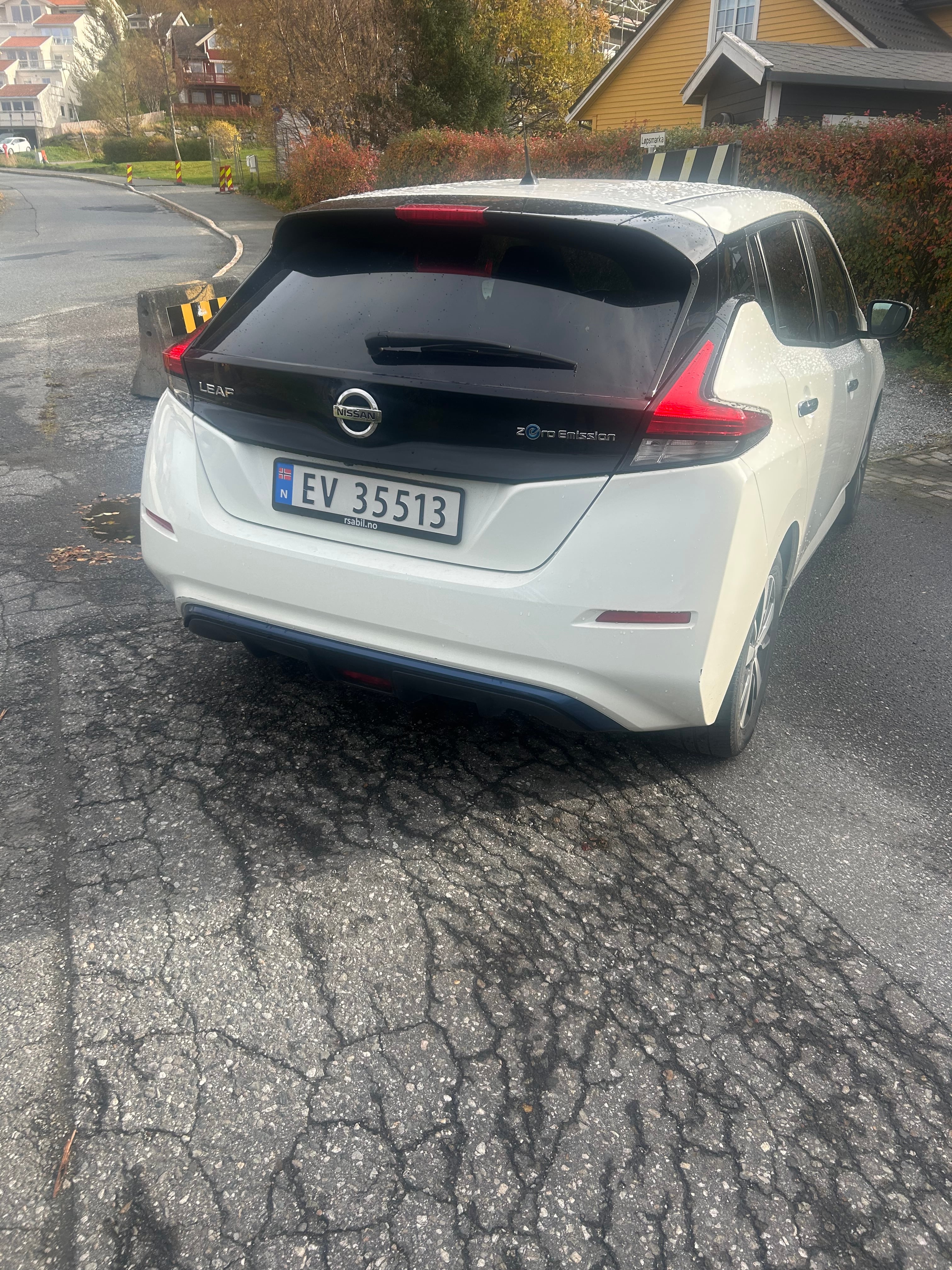 Nissan Leaf med Ryggekamera