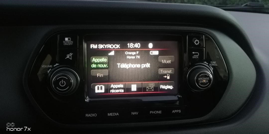 Fiat Tipo met Bluetooth audio