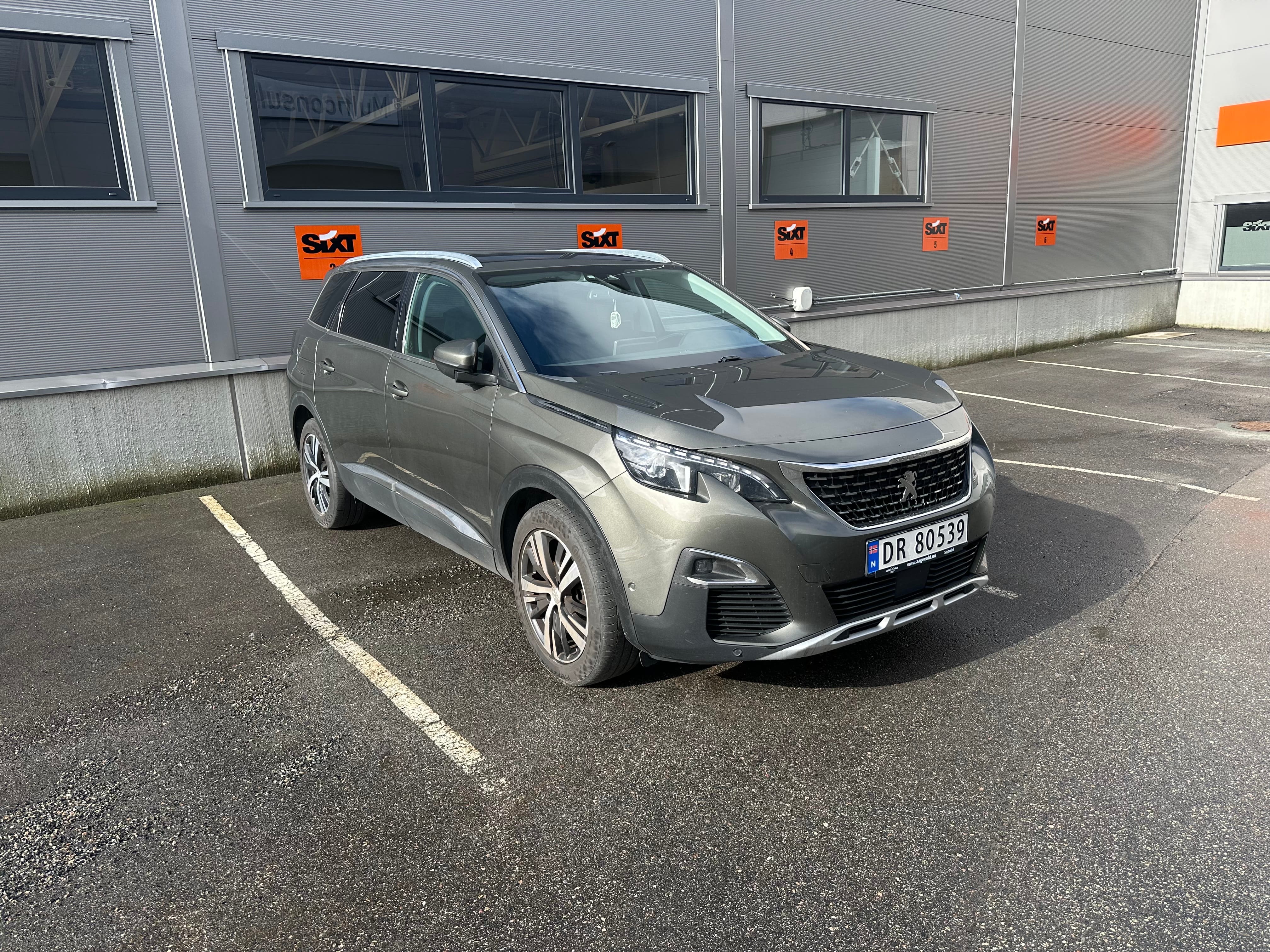 Peugeot 5008, 2020, Diesel, automatisk, 7 seter