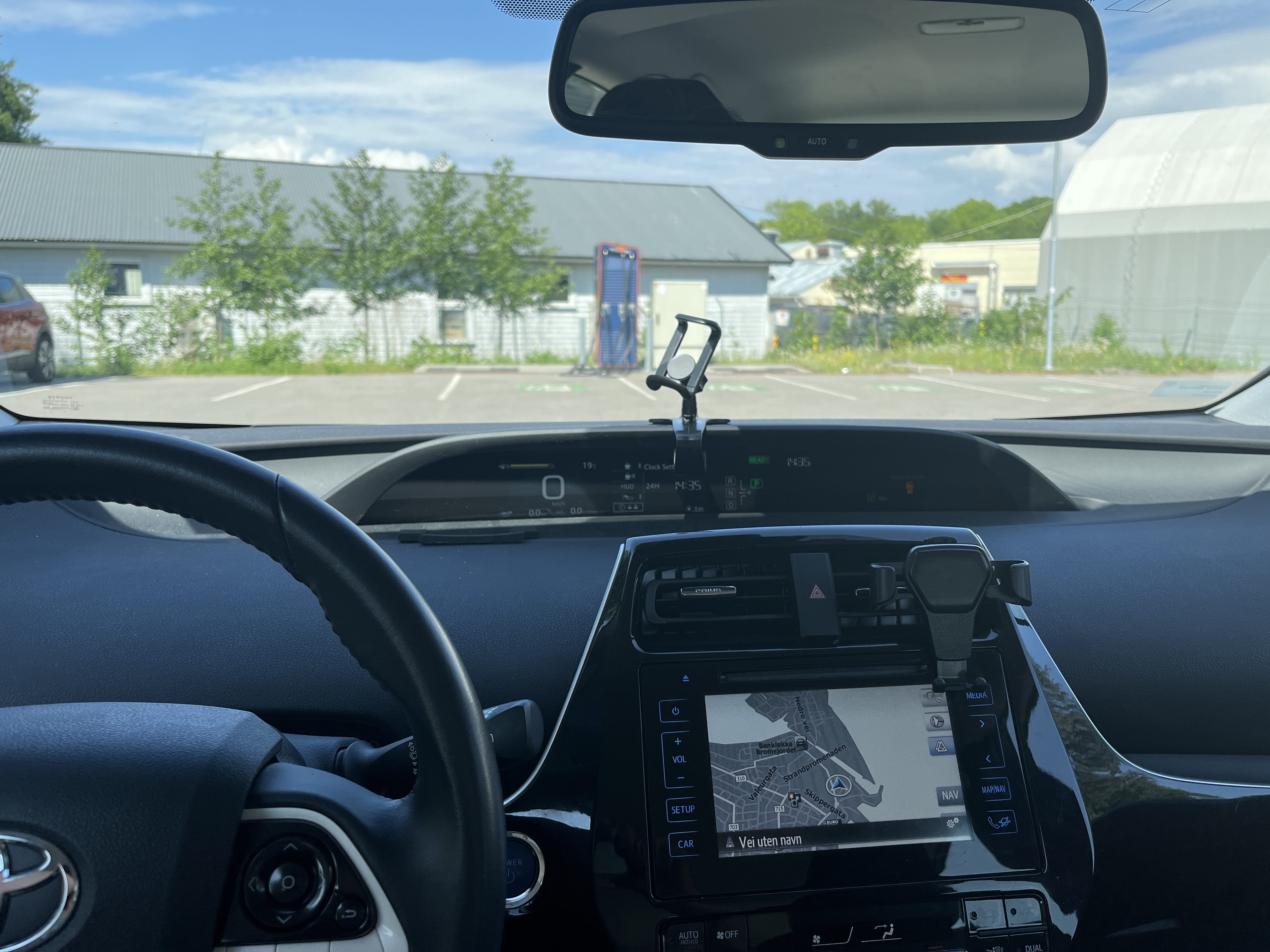Toyota Prius med Cruisekontroll