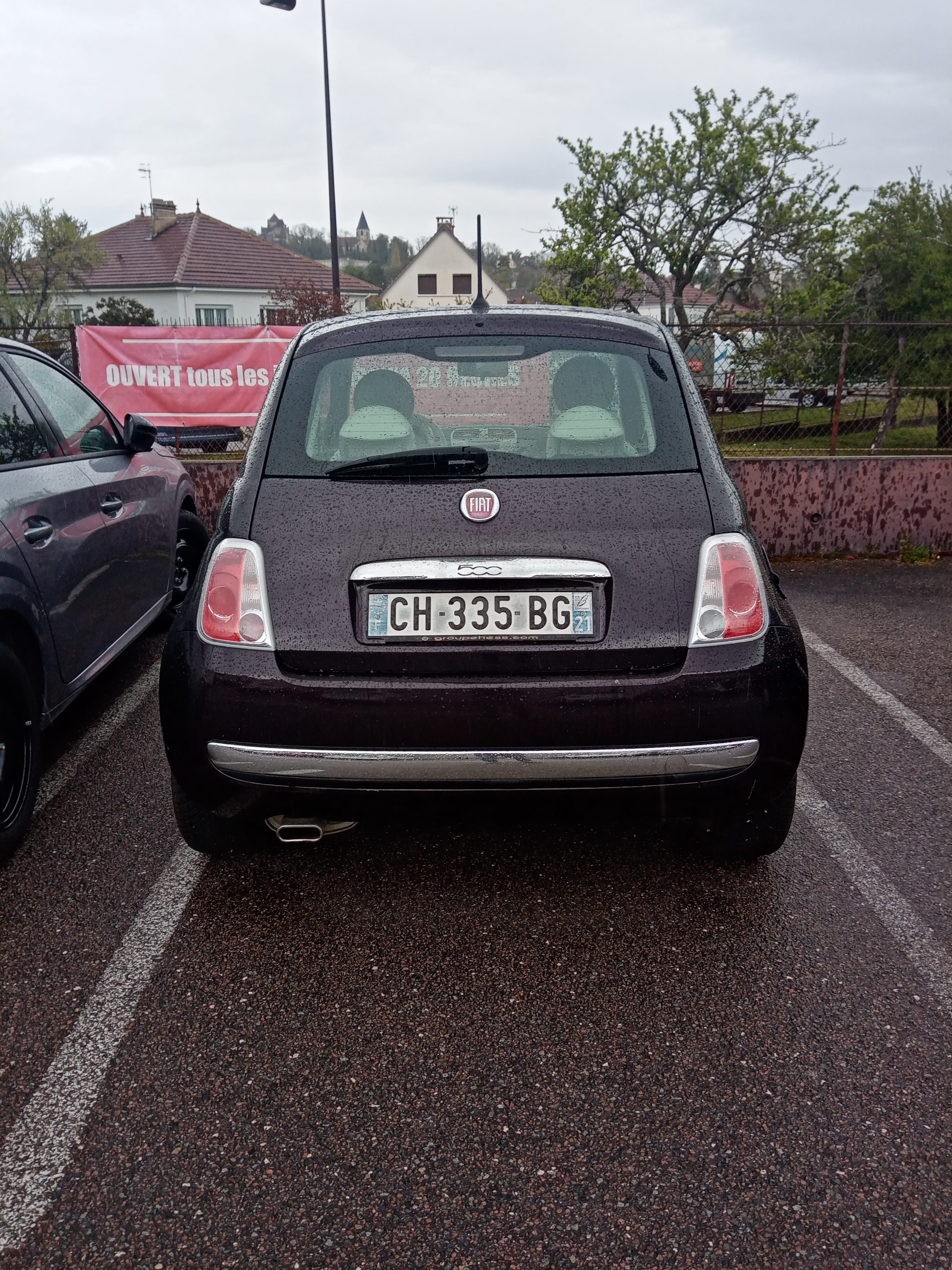 Fiat 500 avec Régulateur de vitesse