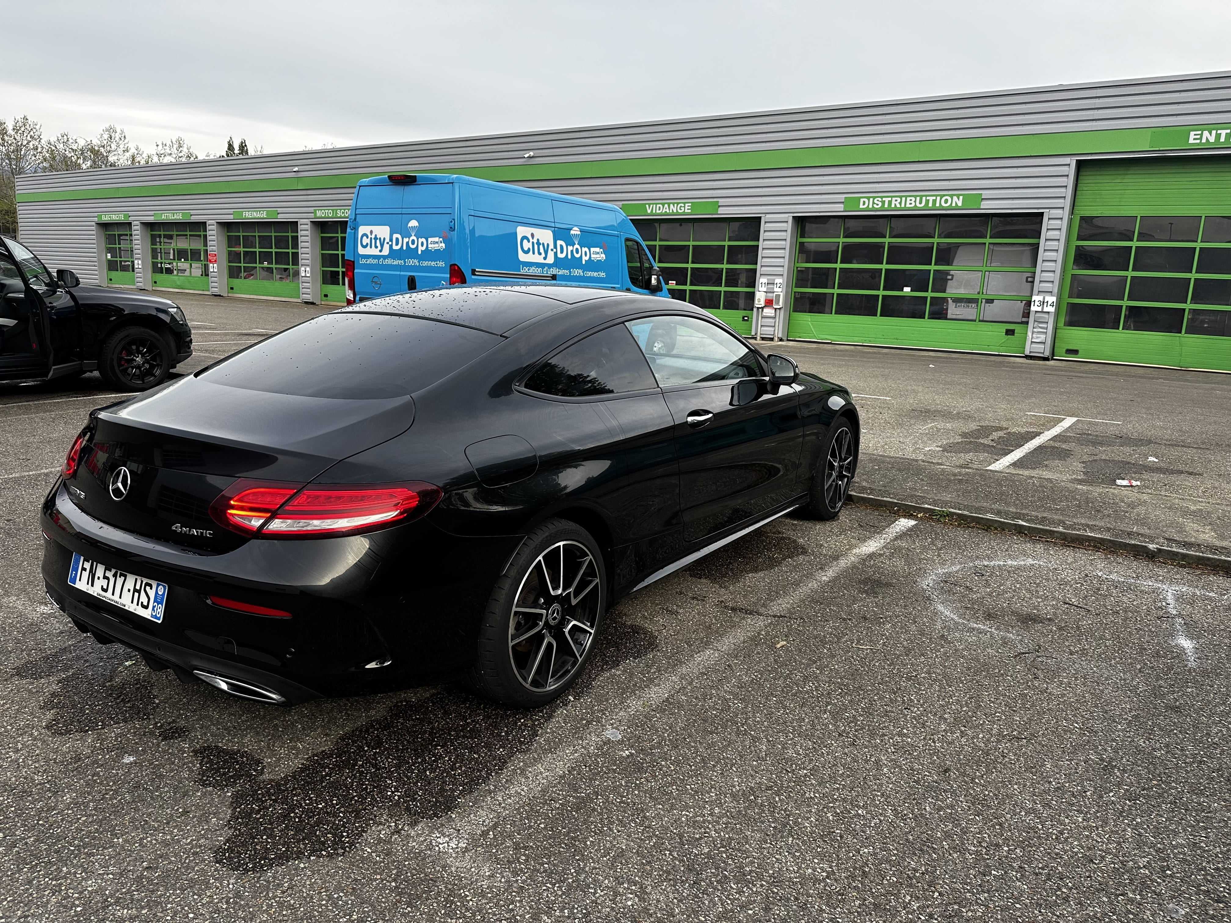 Mercedes-Benz Classe C Coupé 4Matic avec Régulateur de vitesse