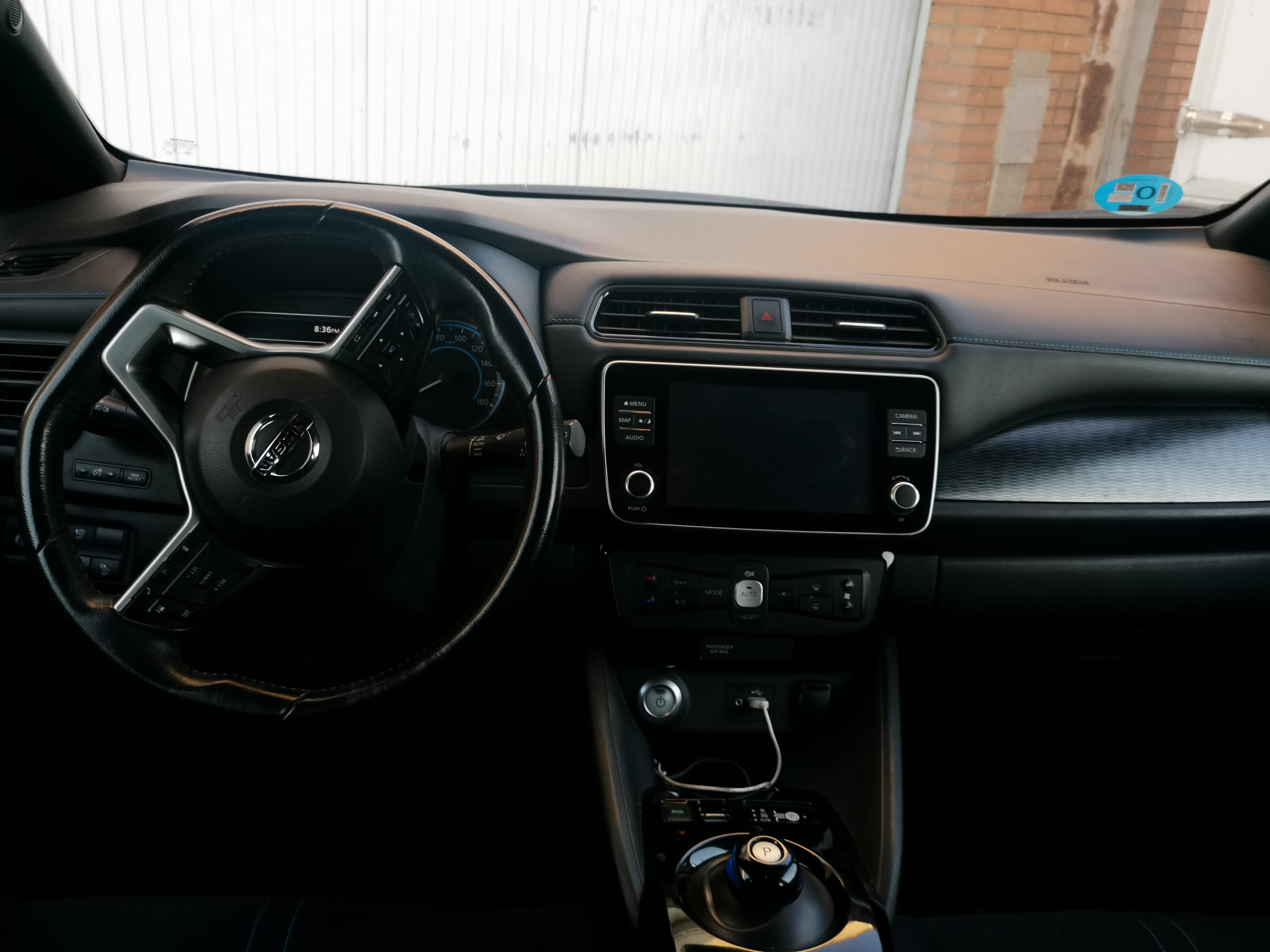 Nissan Leaf con GPS