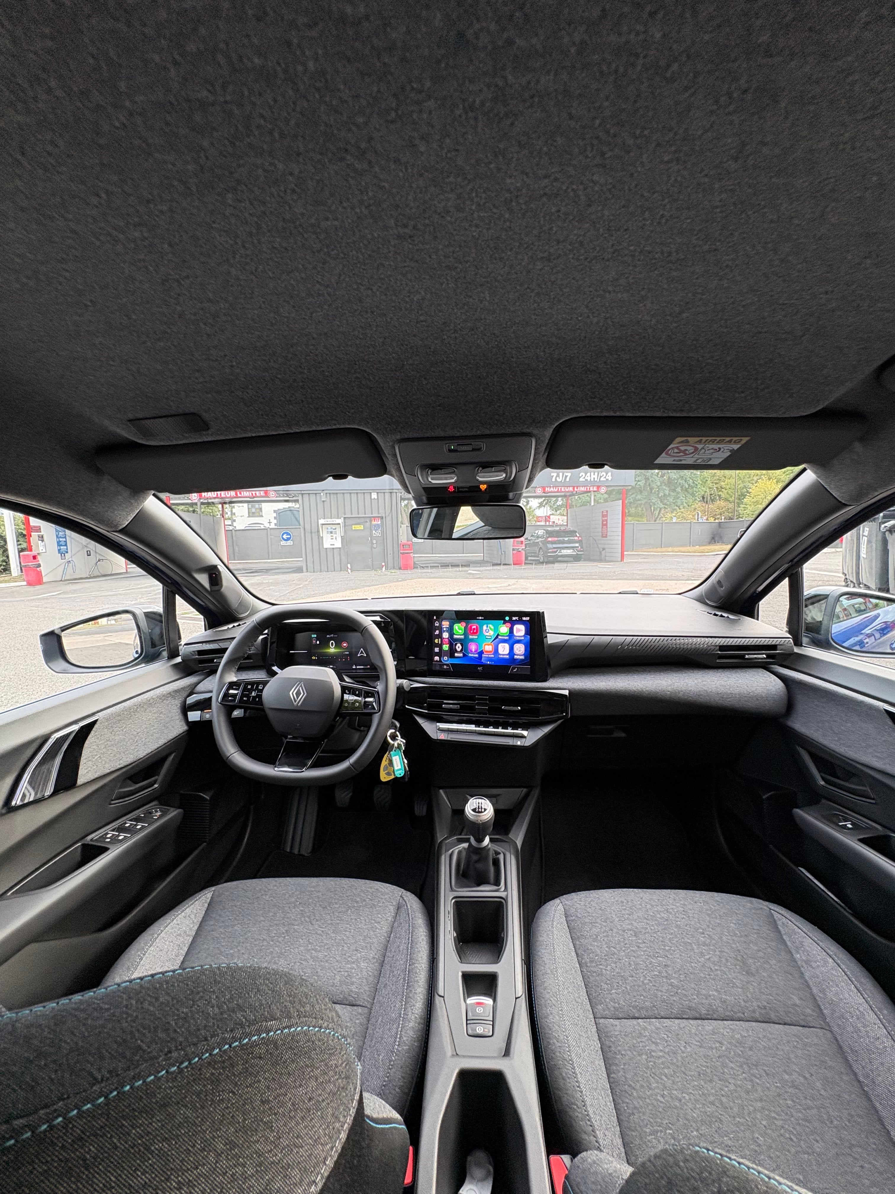 Renault Clio avec Siège bébé
