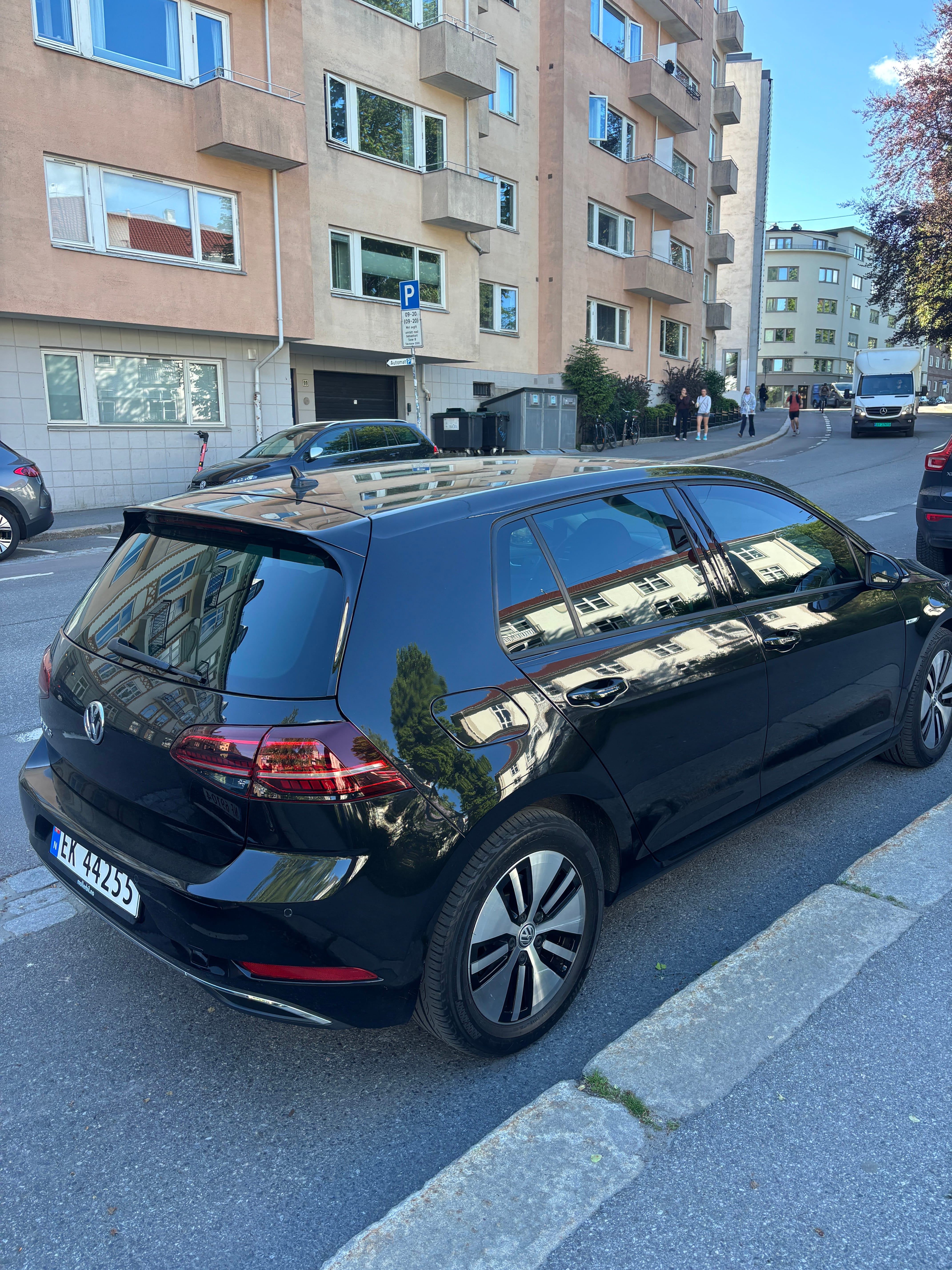 Volkswagen e-Golf mit Klimaanlage
