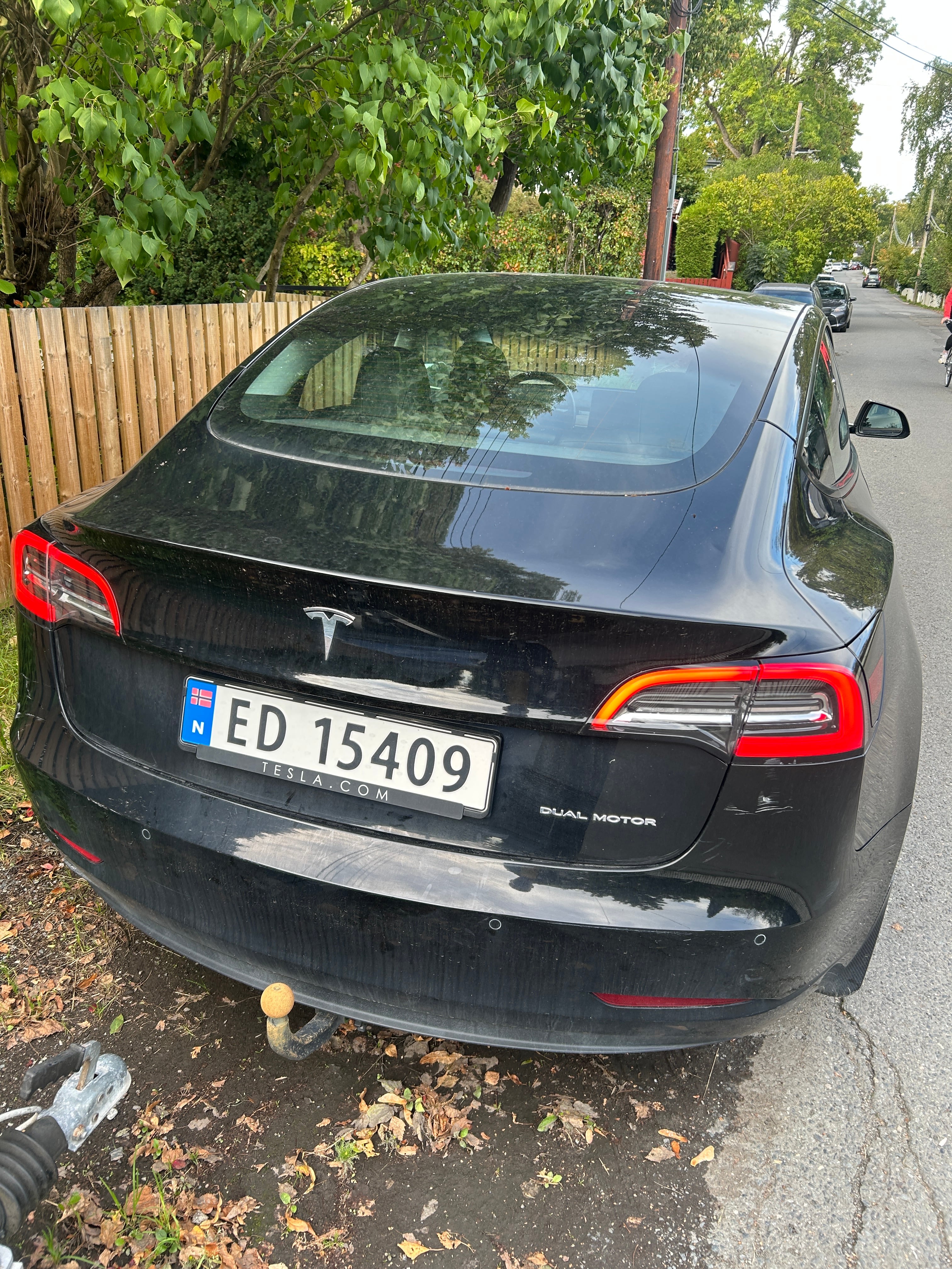 Tesla Model 3 Long Range med Ryggekamera