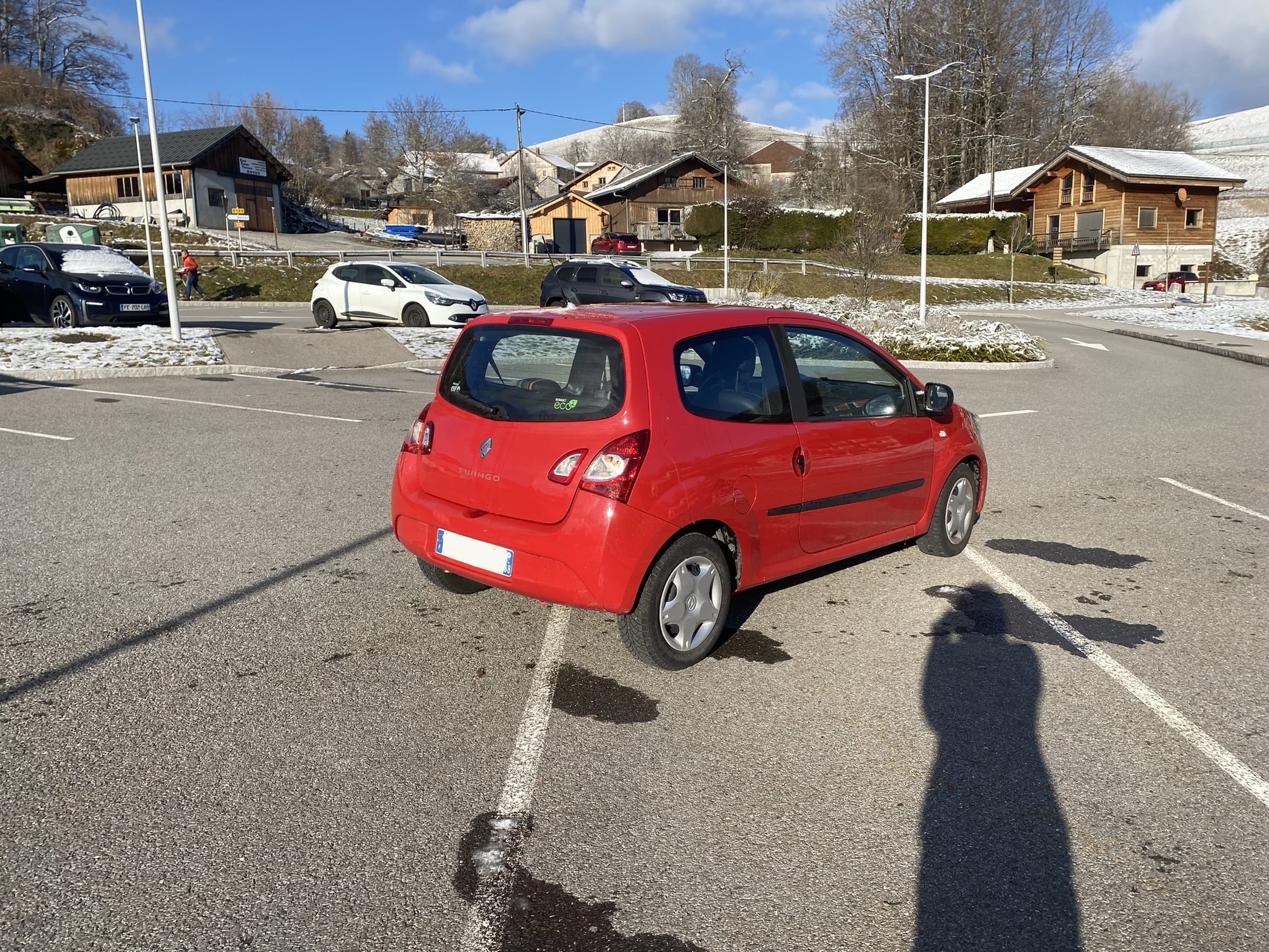 Renault Twingo avec Chaines
