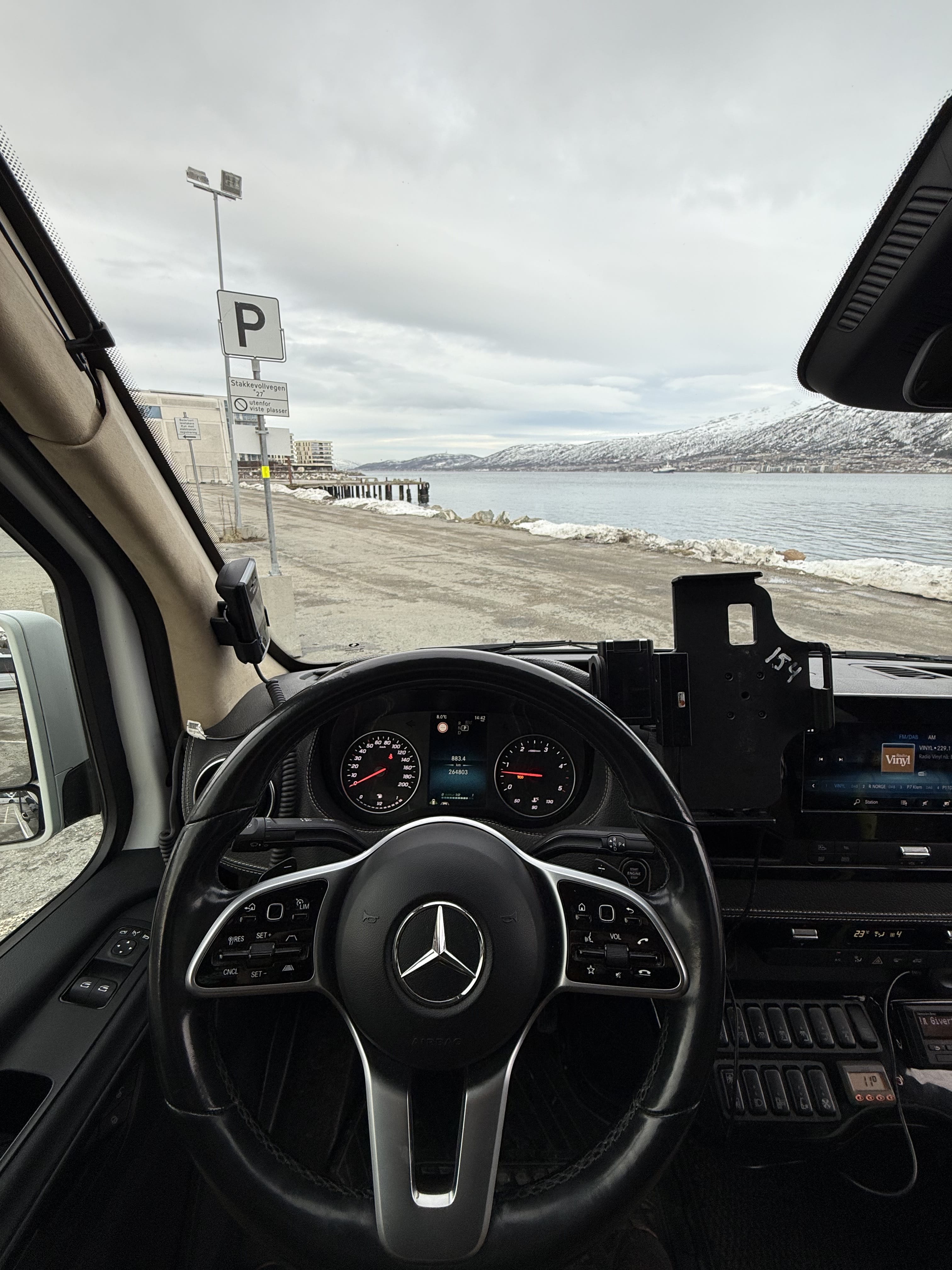 Mercedes-Benz Sprinter avec GPS