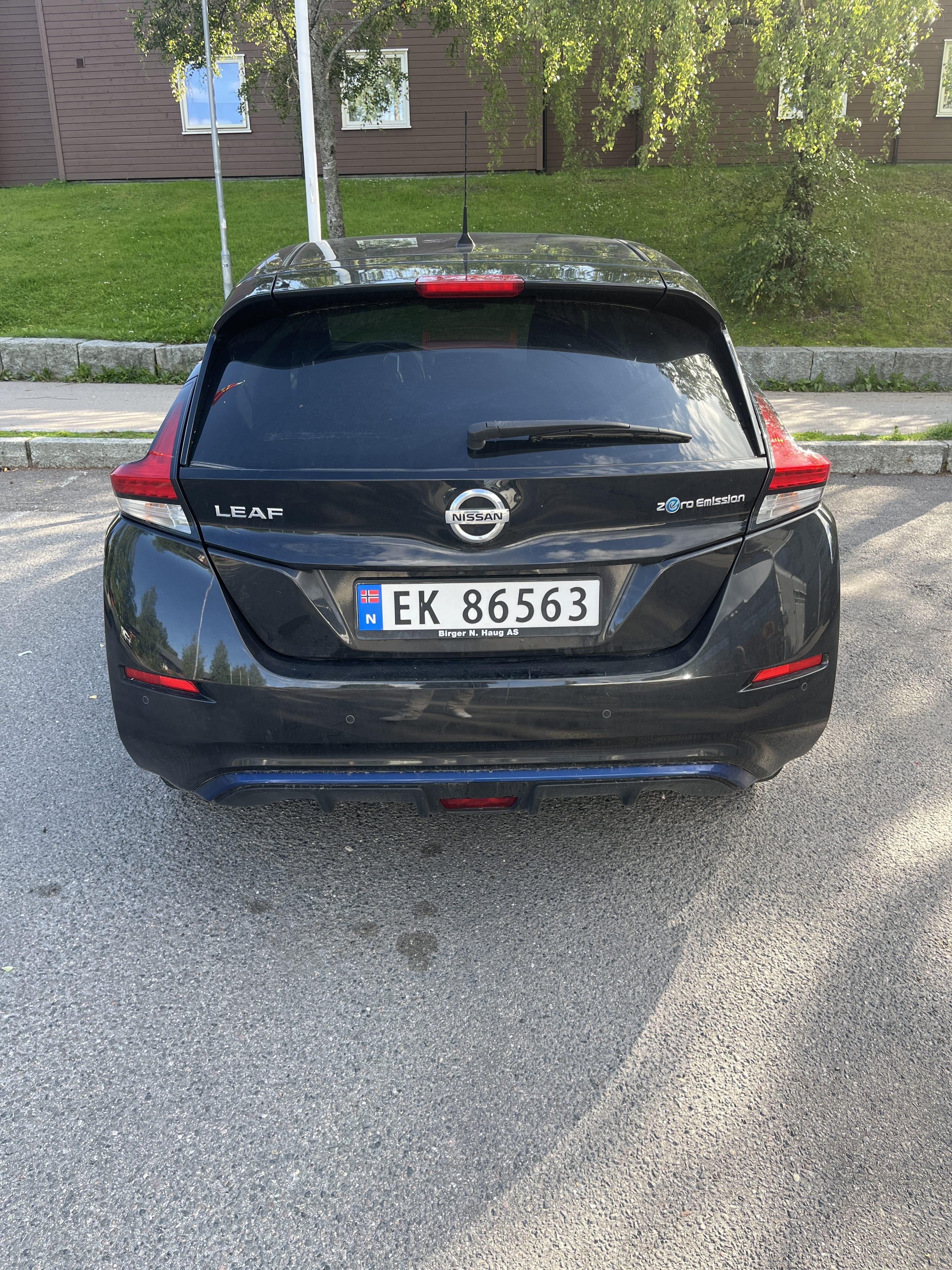 Nissan Leaf med GPS