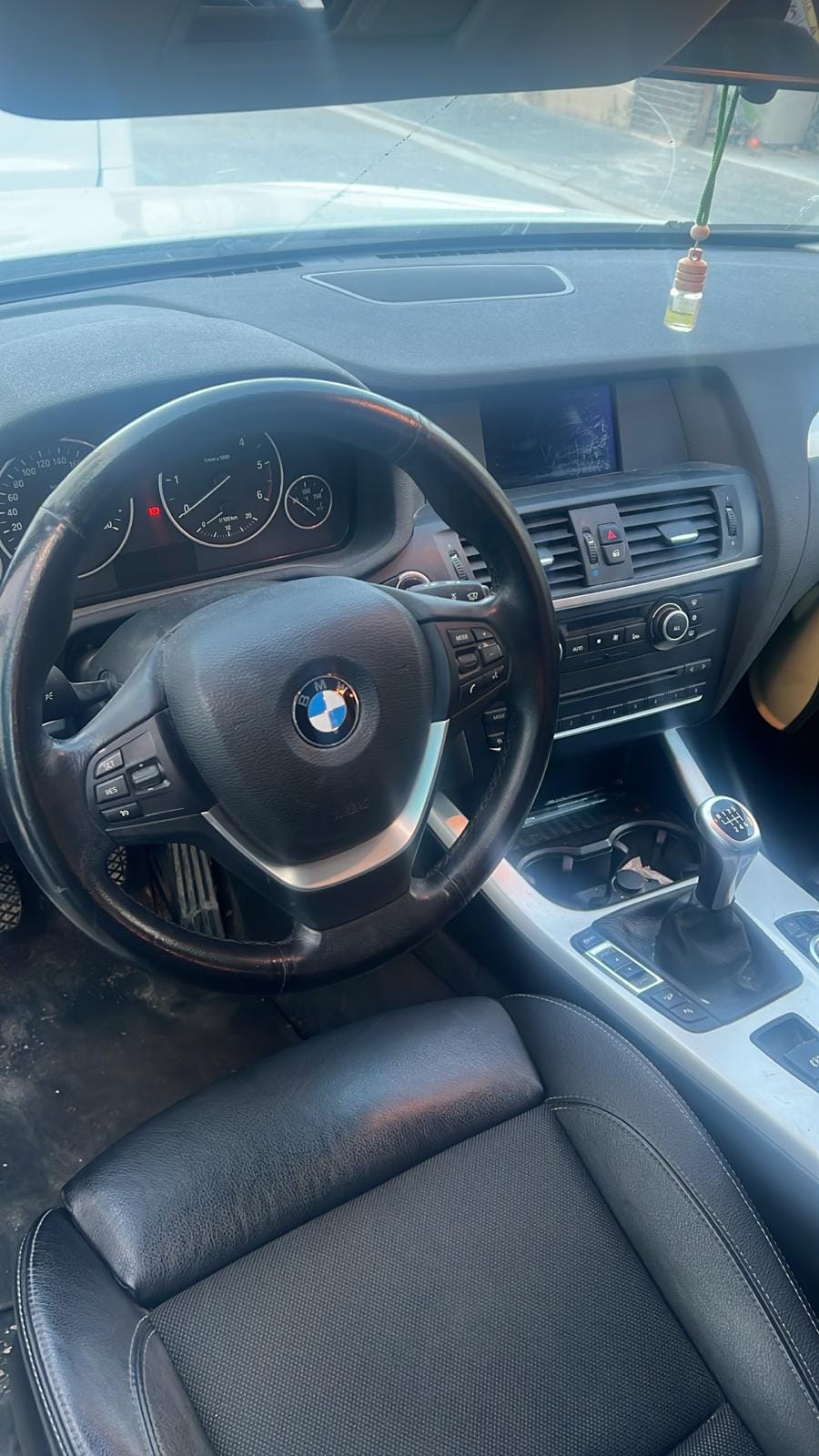 BMW X3 con Silla infantil