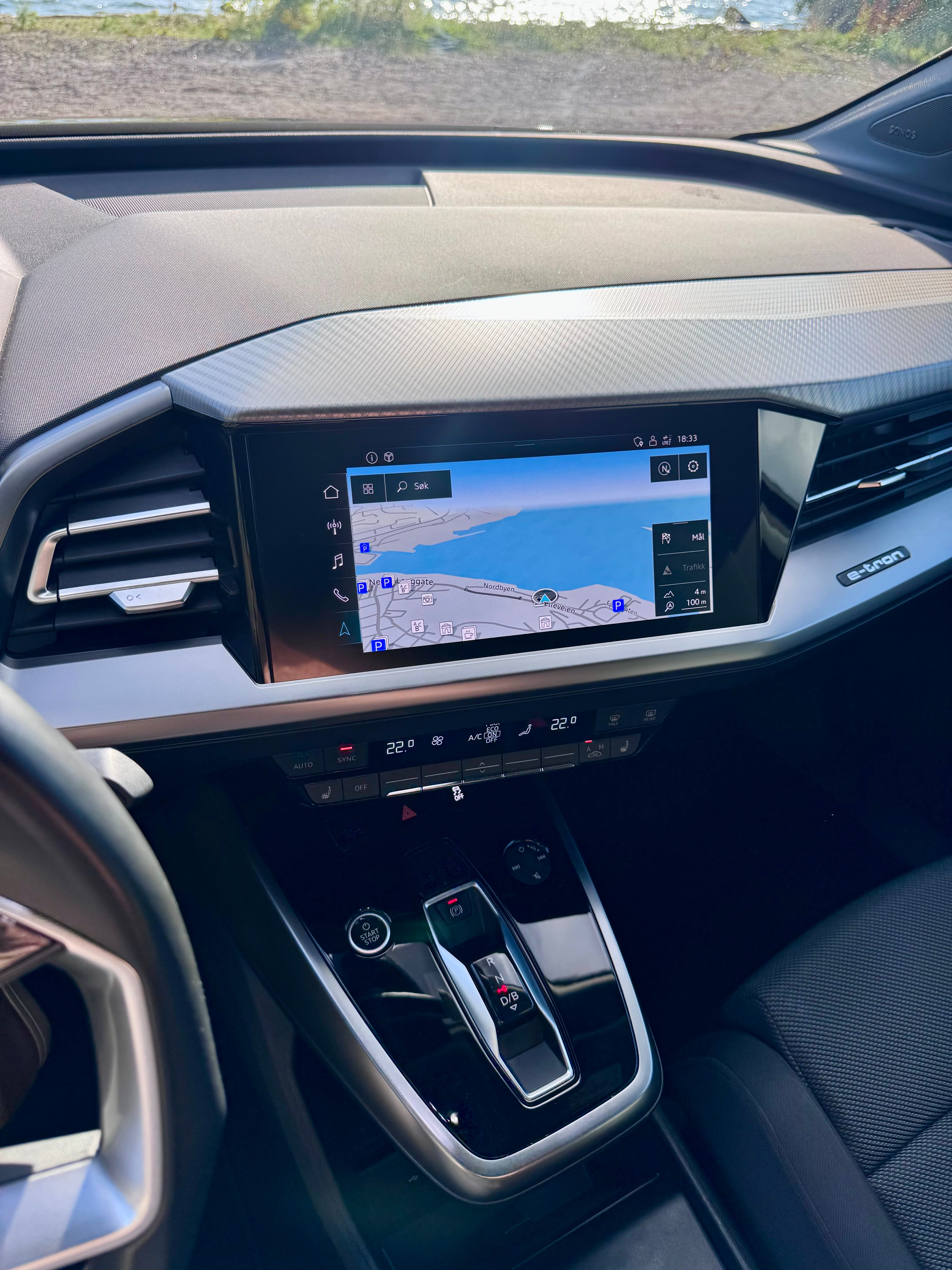 Audi Q4 Sportback 50 e-tron quattro med GPS