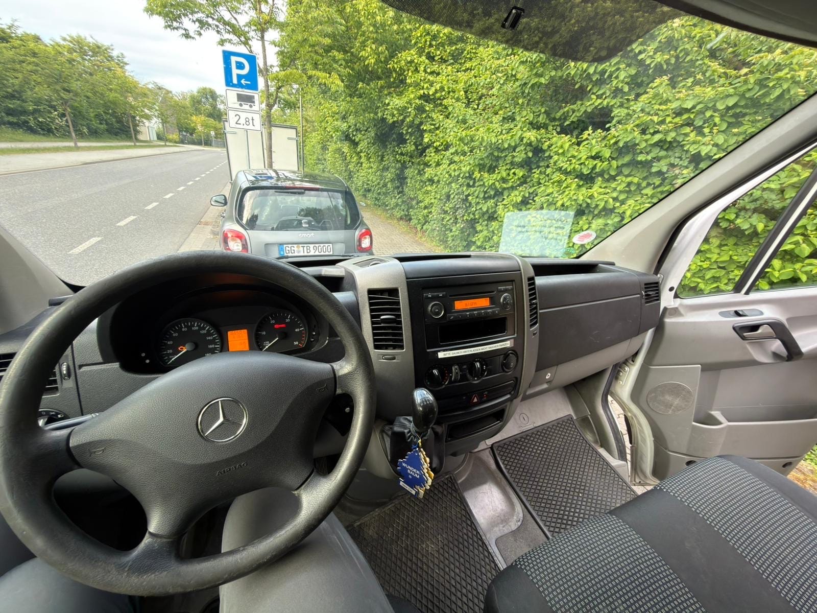 Mercedes-Benz Sprinter mit Bluetooth-Audio