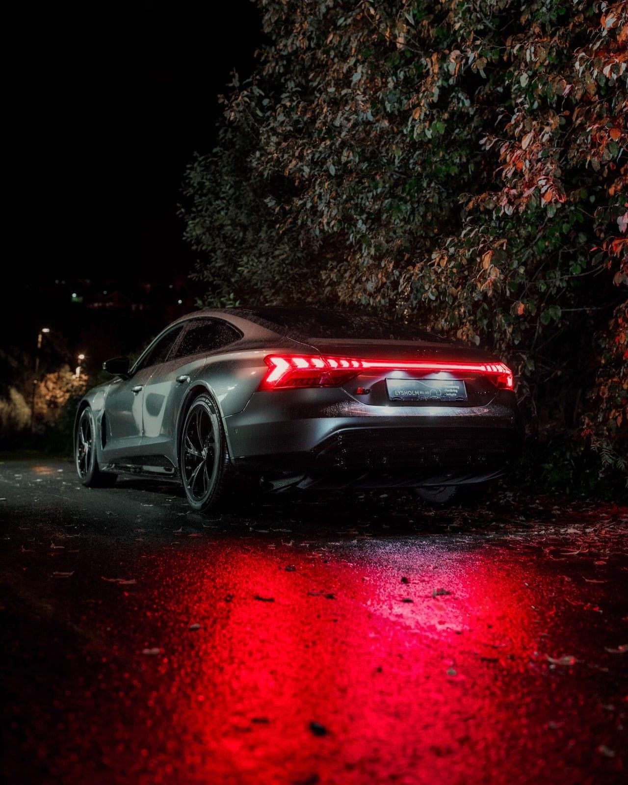 Audi e-tron GT RS med GPS