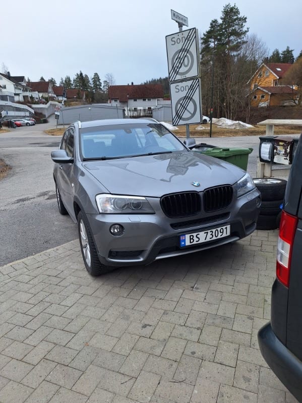 BMW X3 xDrive20d, 2013, Blyfri 95, automatisk