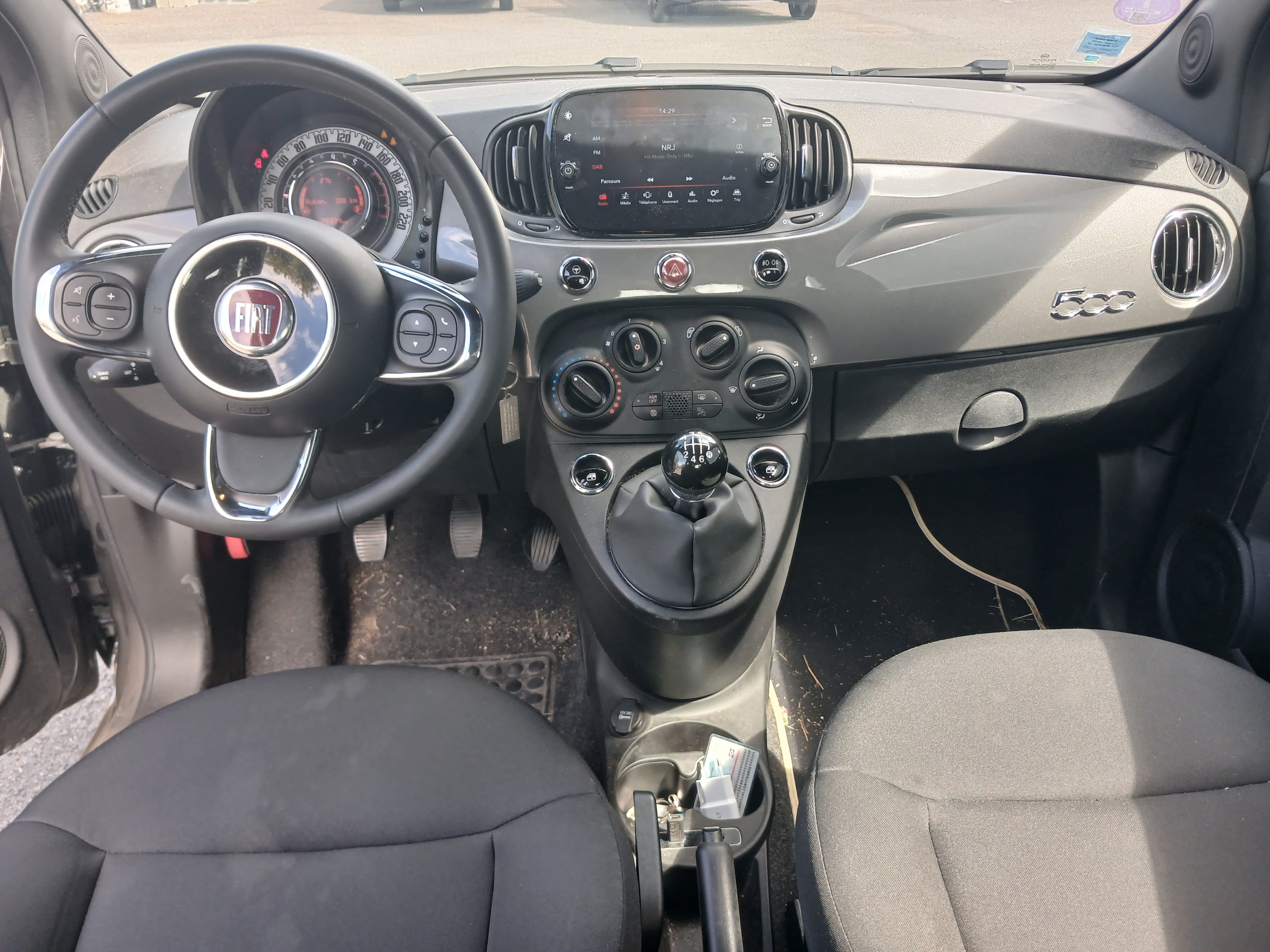 Fiat 500 avec Régulateur de vitesse
