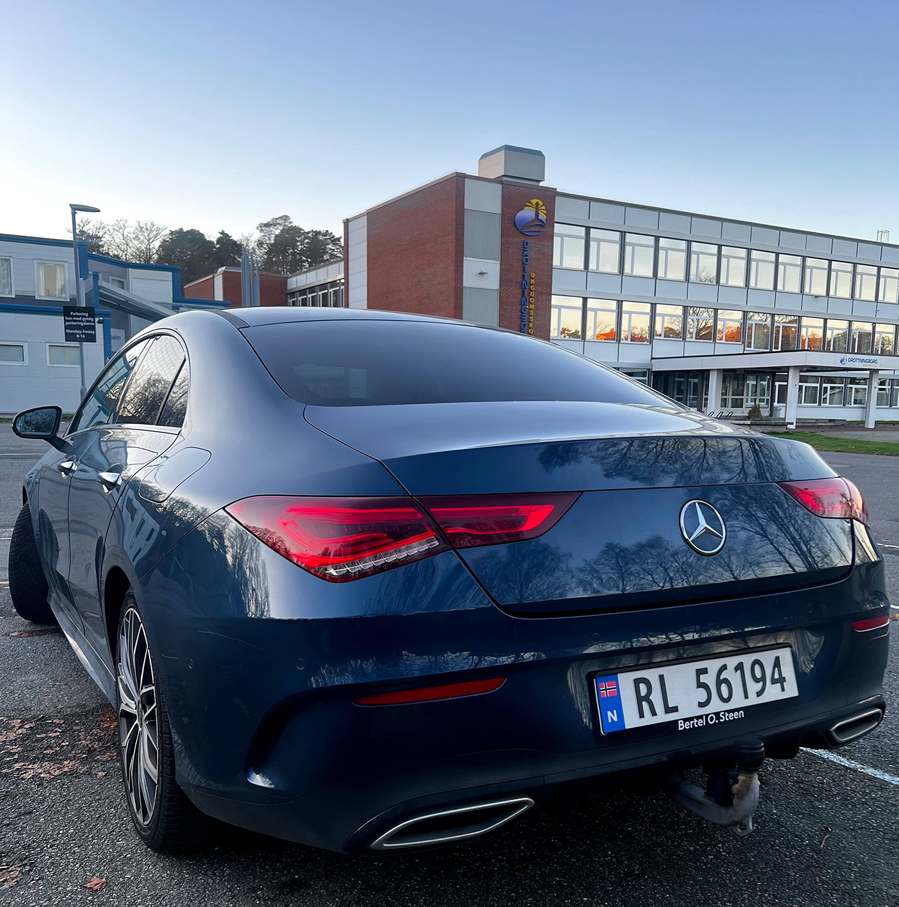 Mercedes-Benz CLA 250 med Ryggekamera