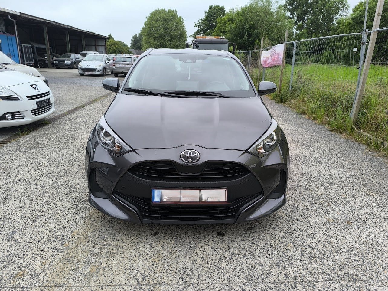 Toyota Yaris avec Siège bébé