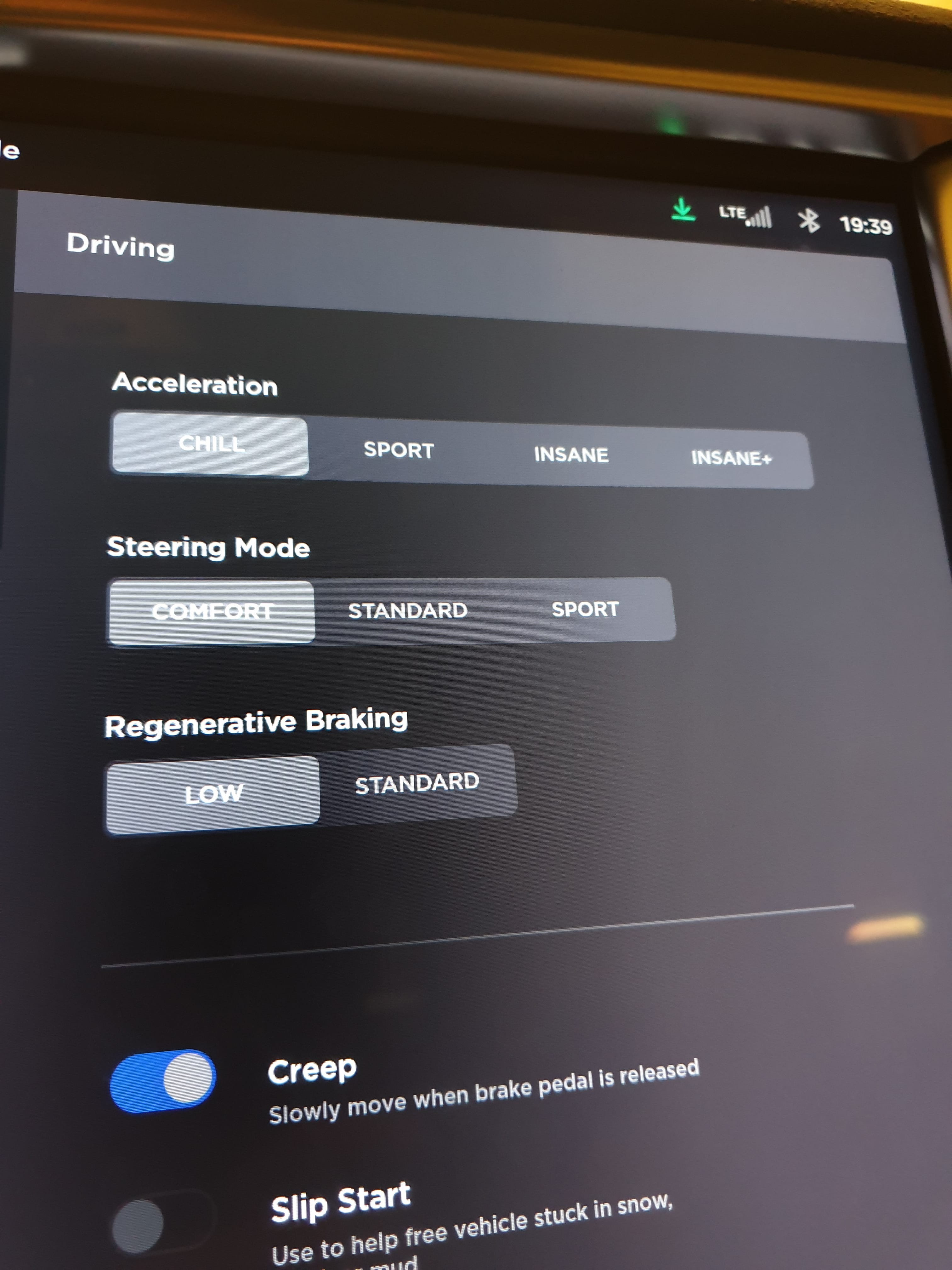 Tesla Model S P85D Insane+ med Cruisekontroll