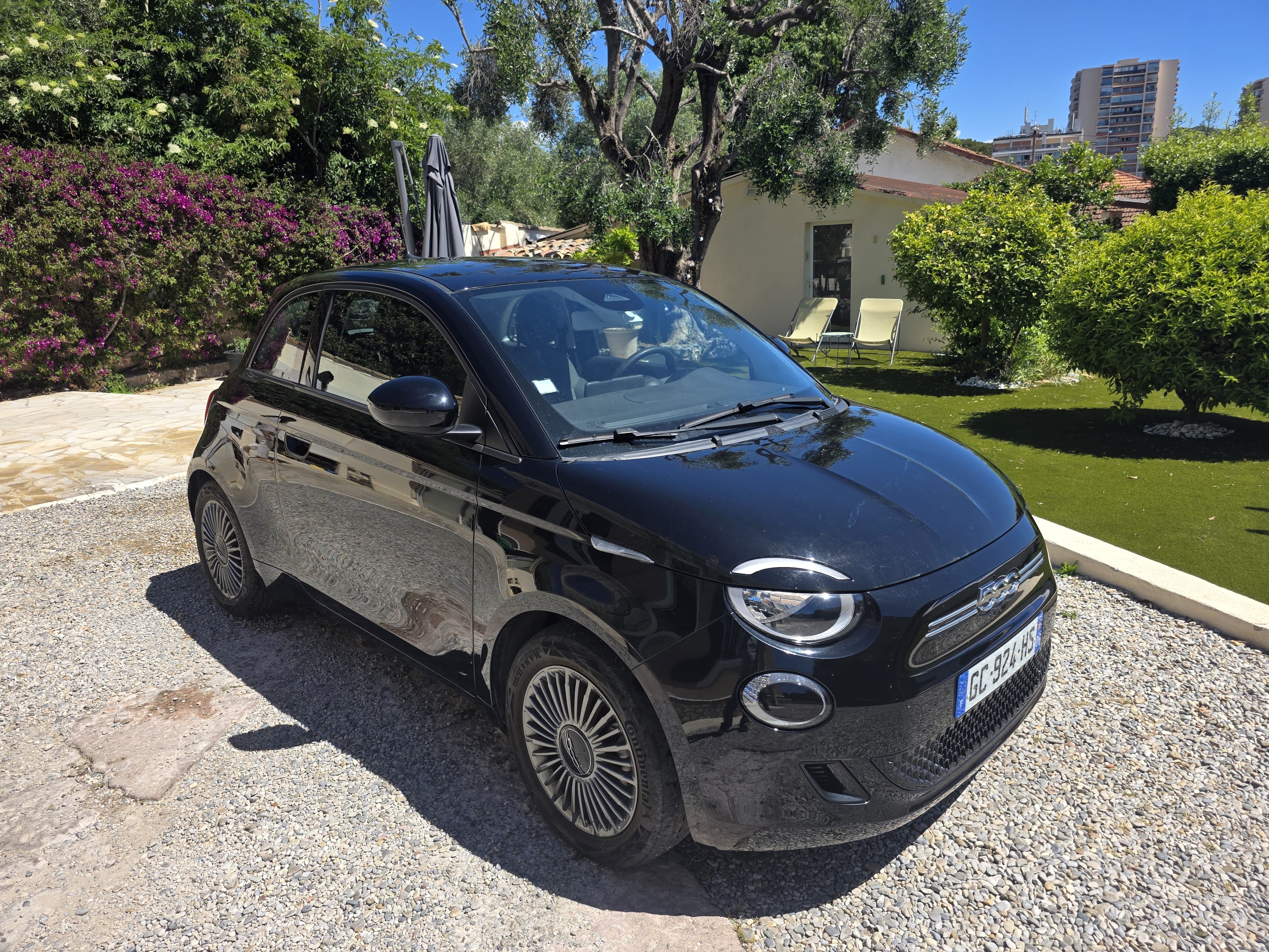 Fiat 500e avec Android Auto