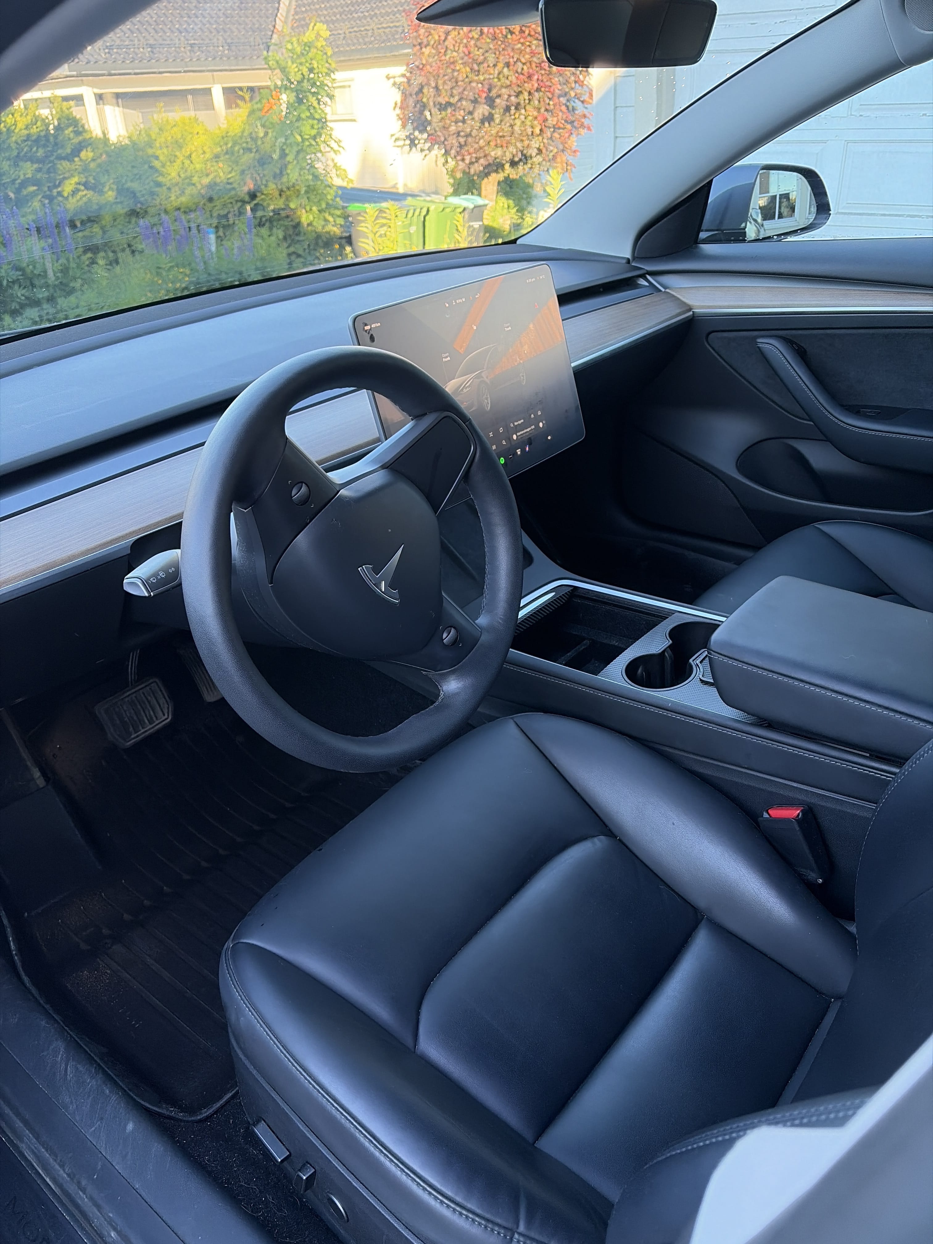 Tesla Model 3 med GPS