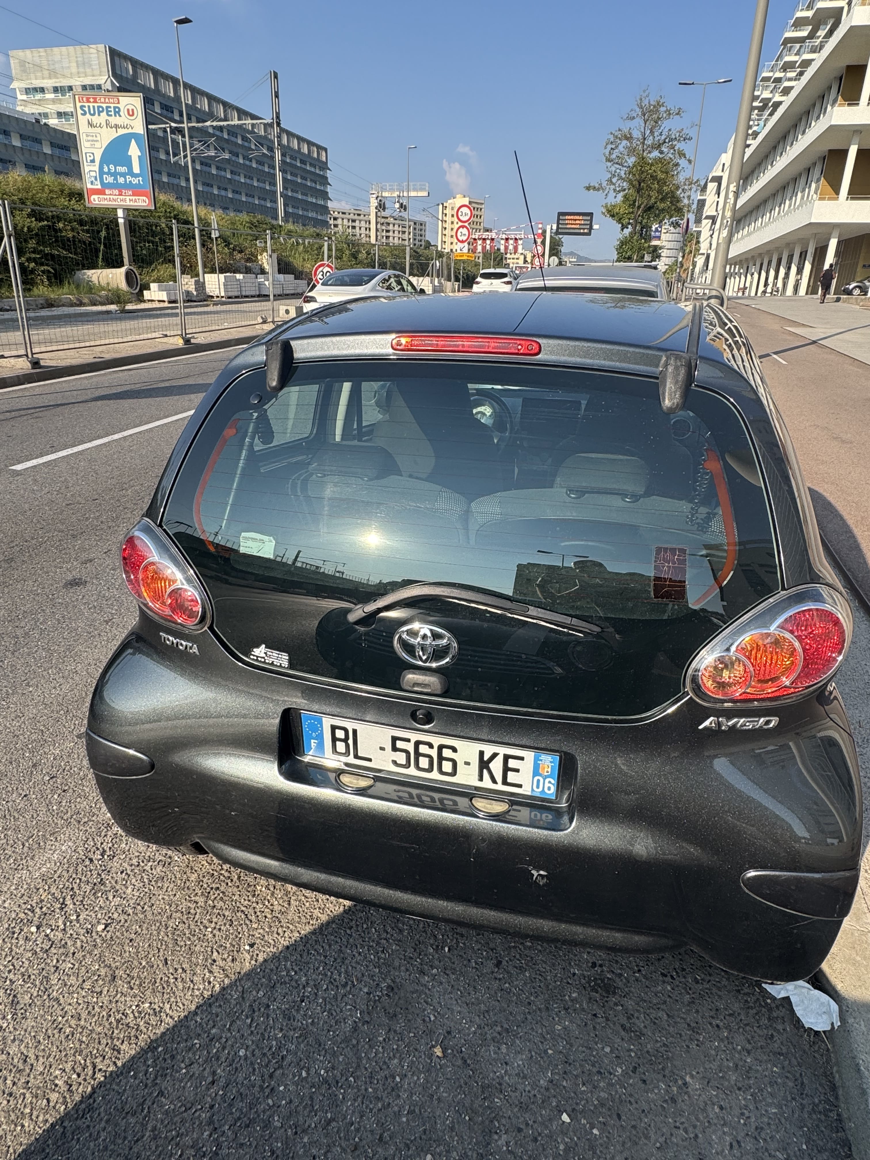 Toyota Aygo avec Apple CarPlay
