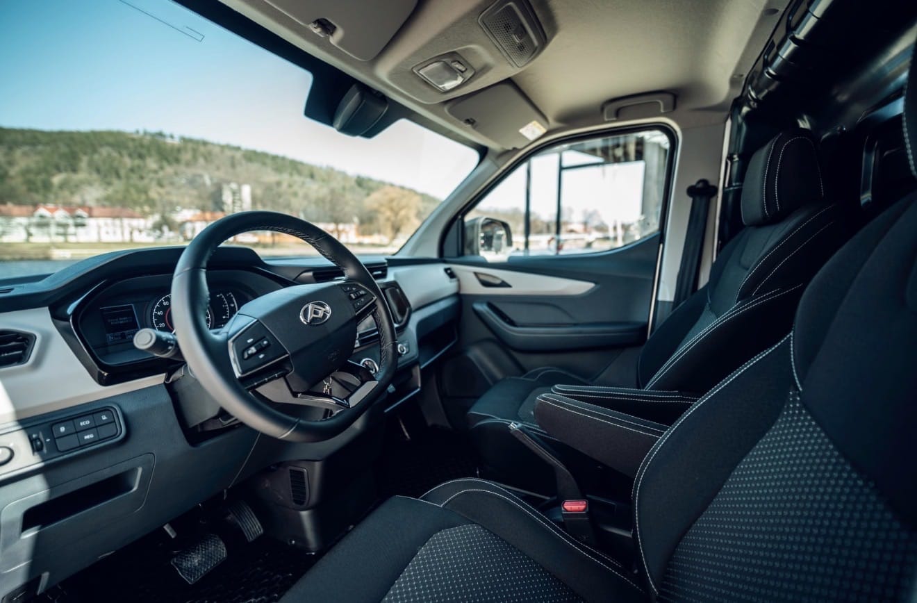 Maxus eDeliver 3 6,3m3 200 km rekkevidde med GPS