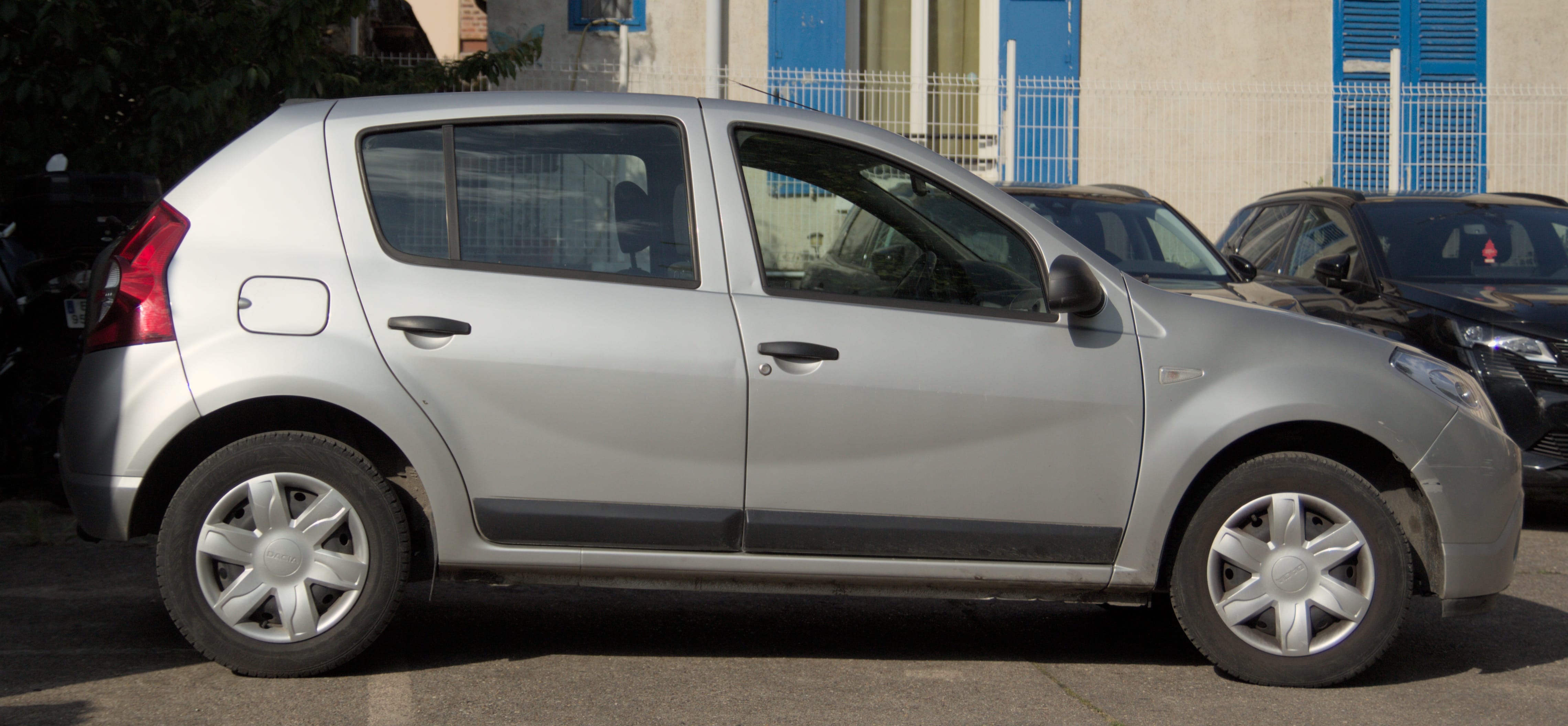 Dacia Sandero avec Porte-vélos