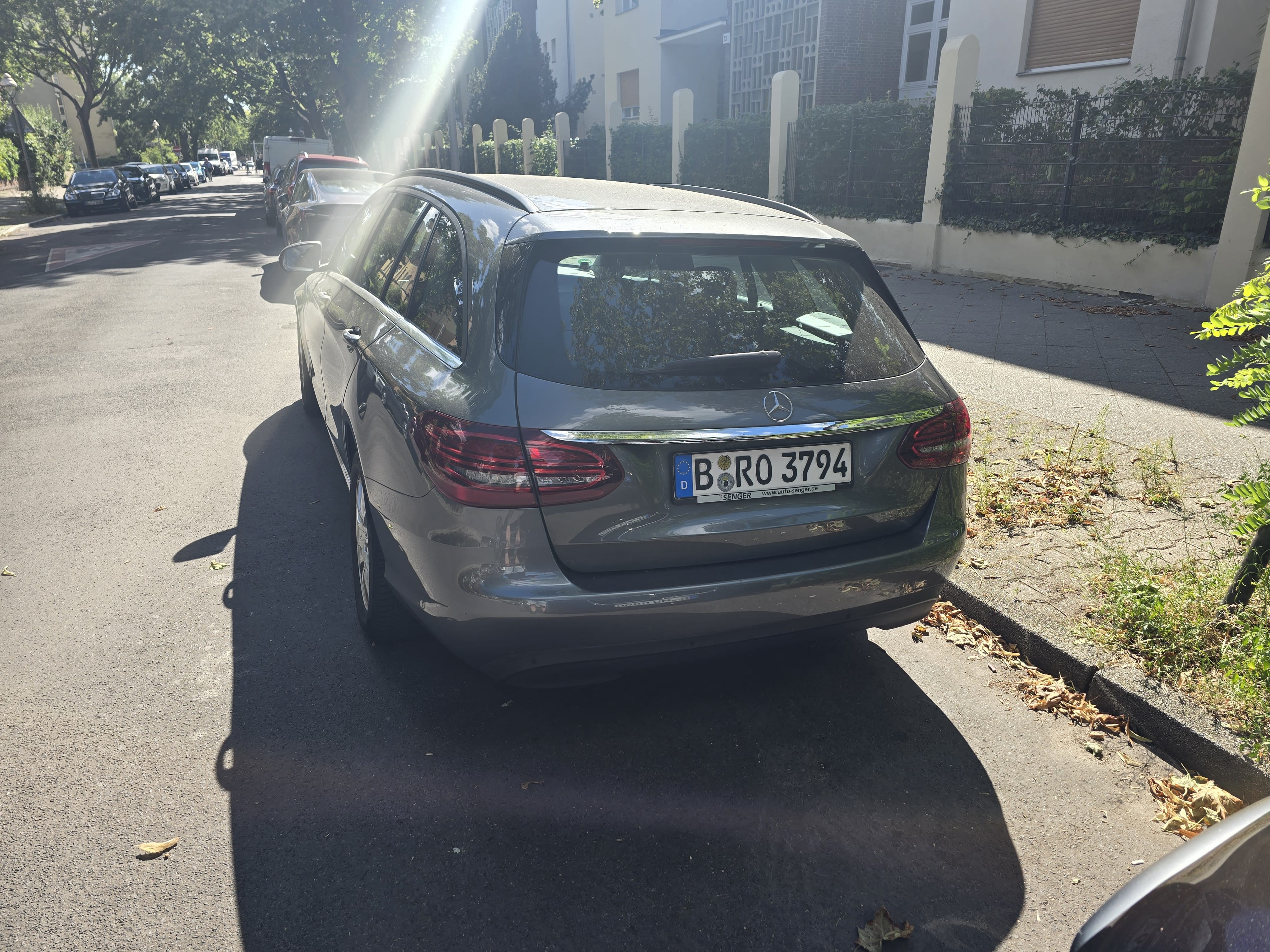 Mercedes-Benz C-Klasse mit Navigationsgerät